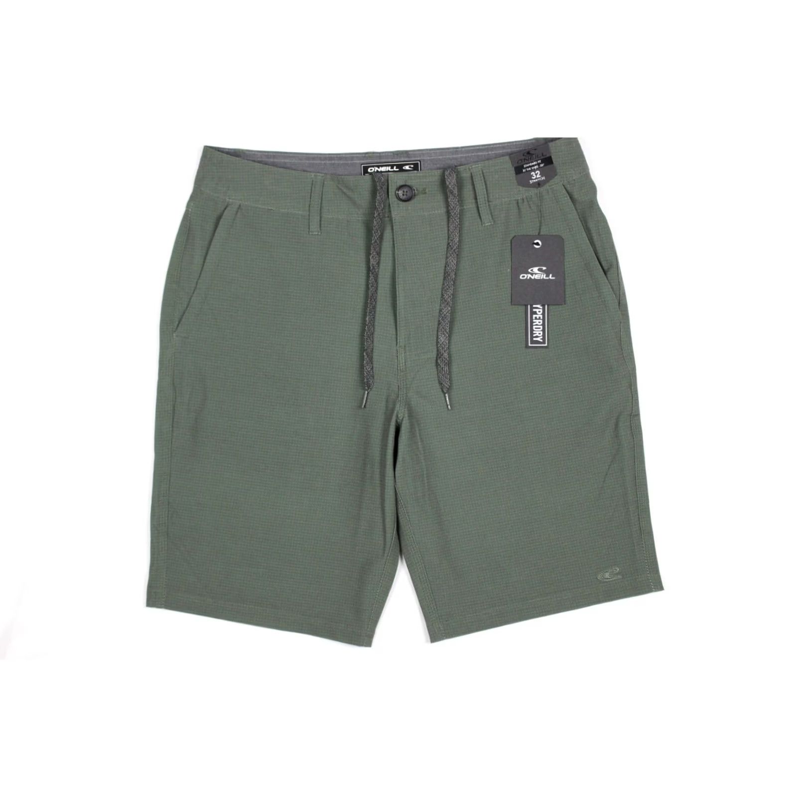 O'Neill O'Neill Sequoia Stretch Hybrid Shorts 34 x 9.5" Olive Green SP318A105X Men’s Shorts Olive Green 34x9" Chino, Beach, Outdoor, Casual Mens Size US 32 / EU 48 - 2 Thumbnail