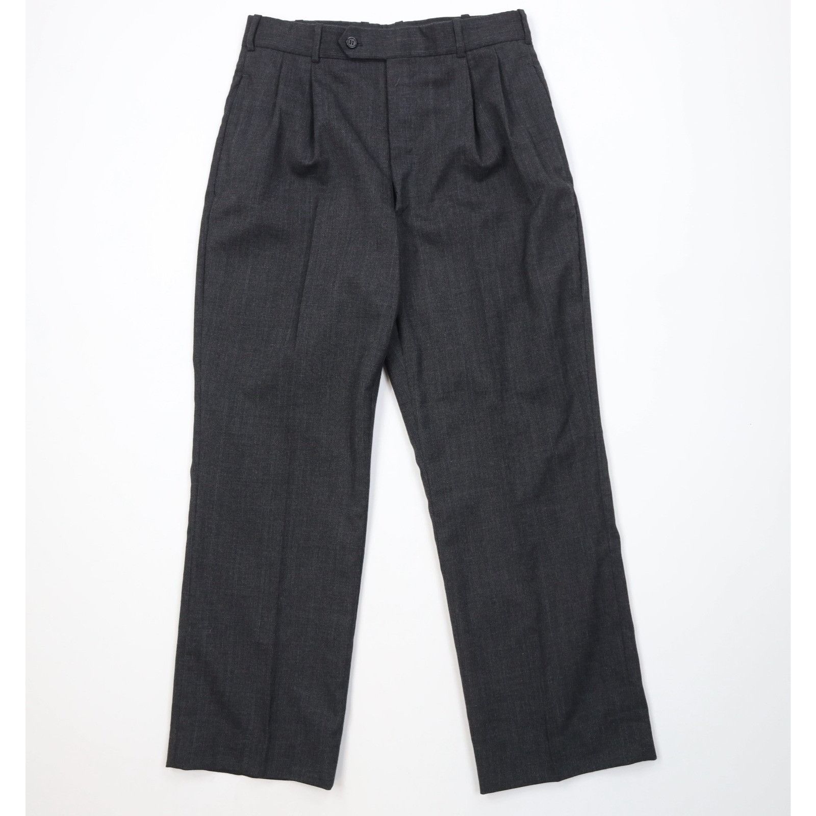 Vintage Vintage 80s 90s Wool Blend 2 Piece Double Breasted Suit Size 38R - 10 Thumbnail