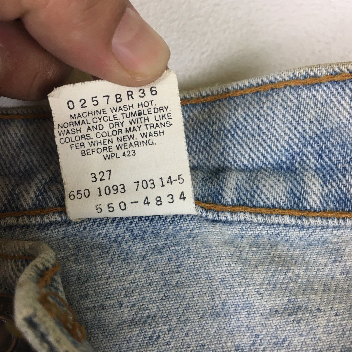 Levi's Vintage 90s Levi’s 550 Made in USA Size US 32 / EU 48 - 12 Thumbnail