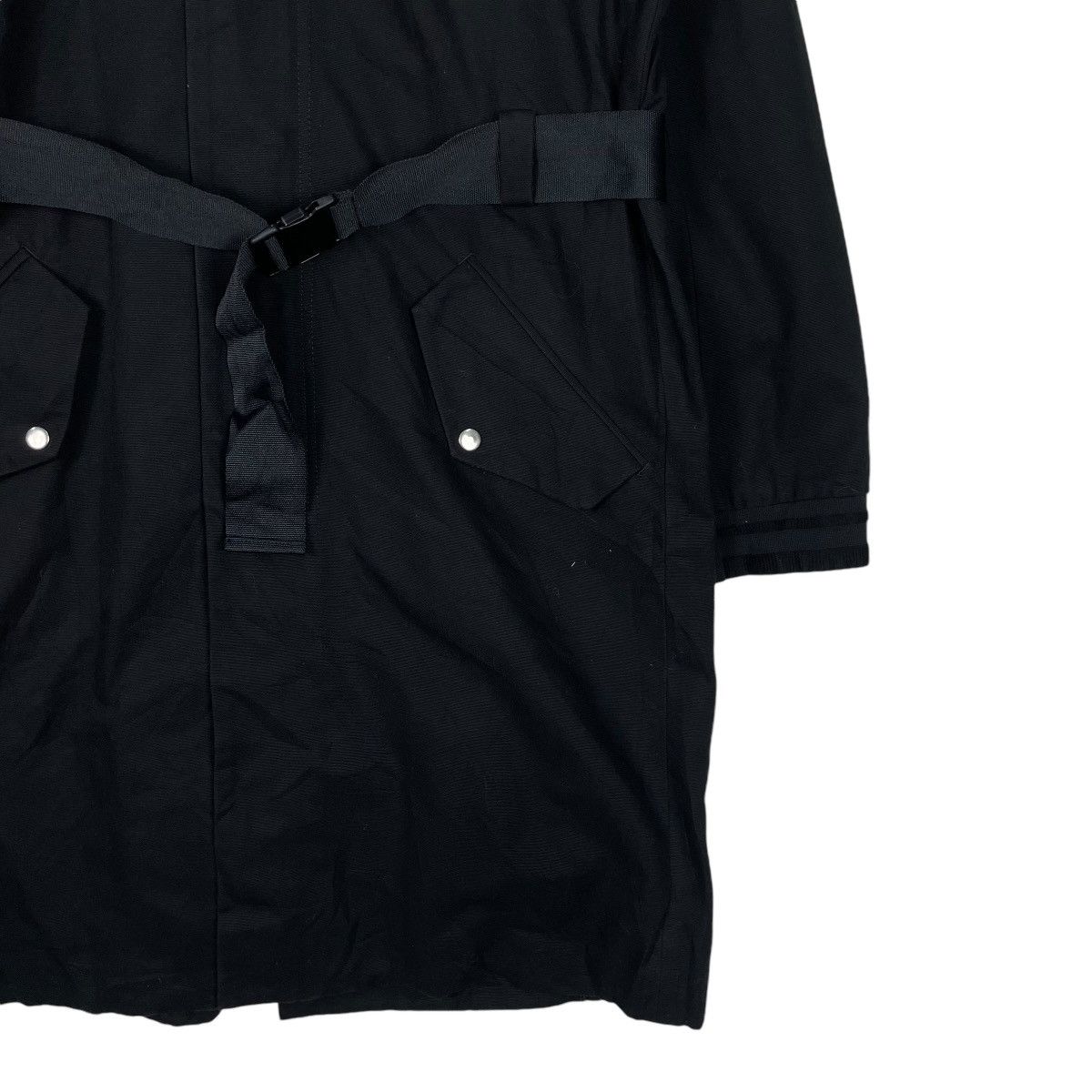Other 💥ADIDAS SLVR BELTED PARKA BLACK JACKET Size US M / EU 48-50 / 2 - 4 Thumbnail