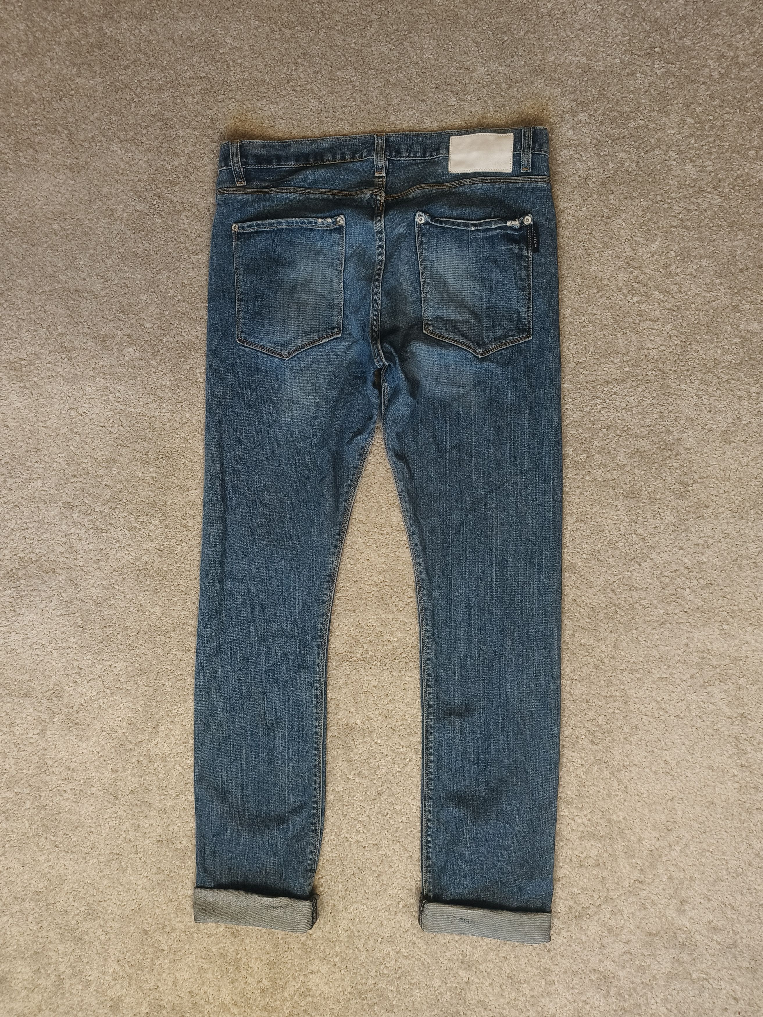 Other Flux Melbourne Selvedge Light Blue Wash Jeans Size US 32 / EU 48 - 8 Thumbnail