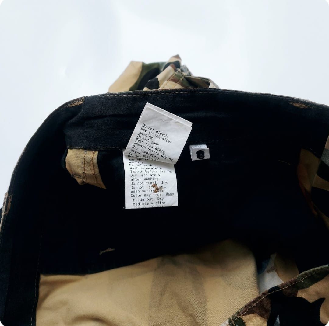 Bape BAPE 1st Camo Camo Yellow Short Pants Size US 31 - 13 Thumbnail