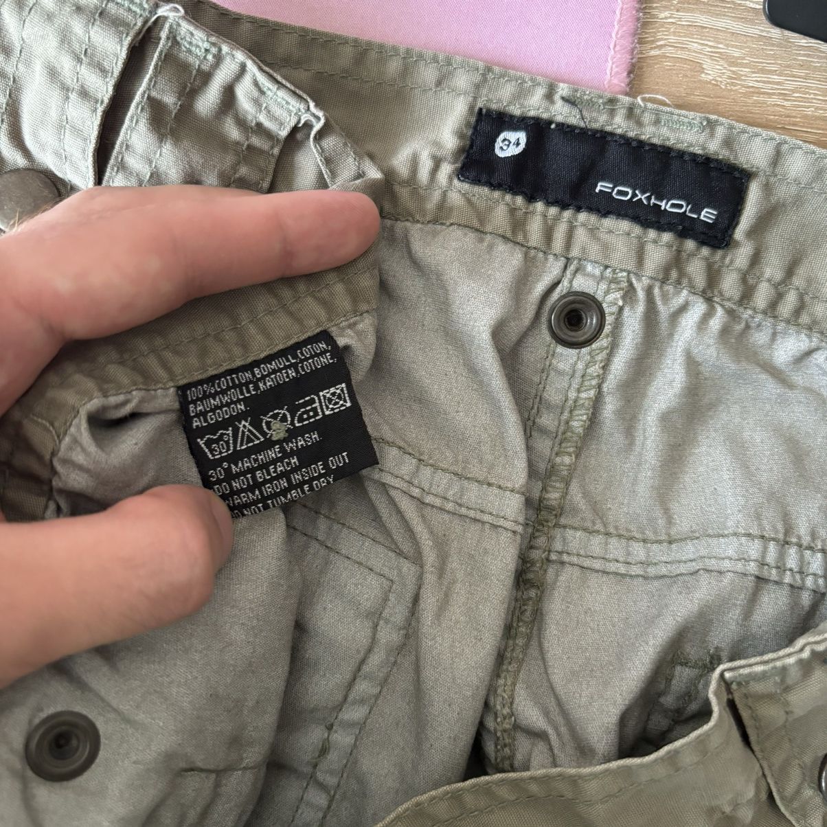 Hysteric Glamour × Japanese Brand × Vintage Vintage Y2K multi pocket pants Size US 34 / EU 50 - 4 Thumbnail