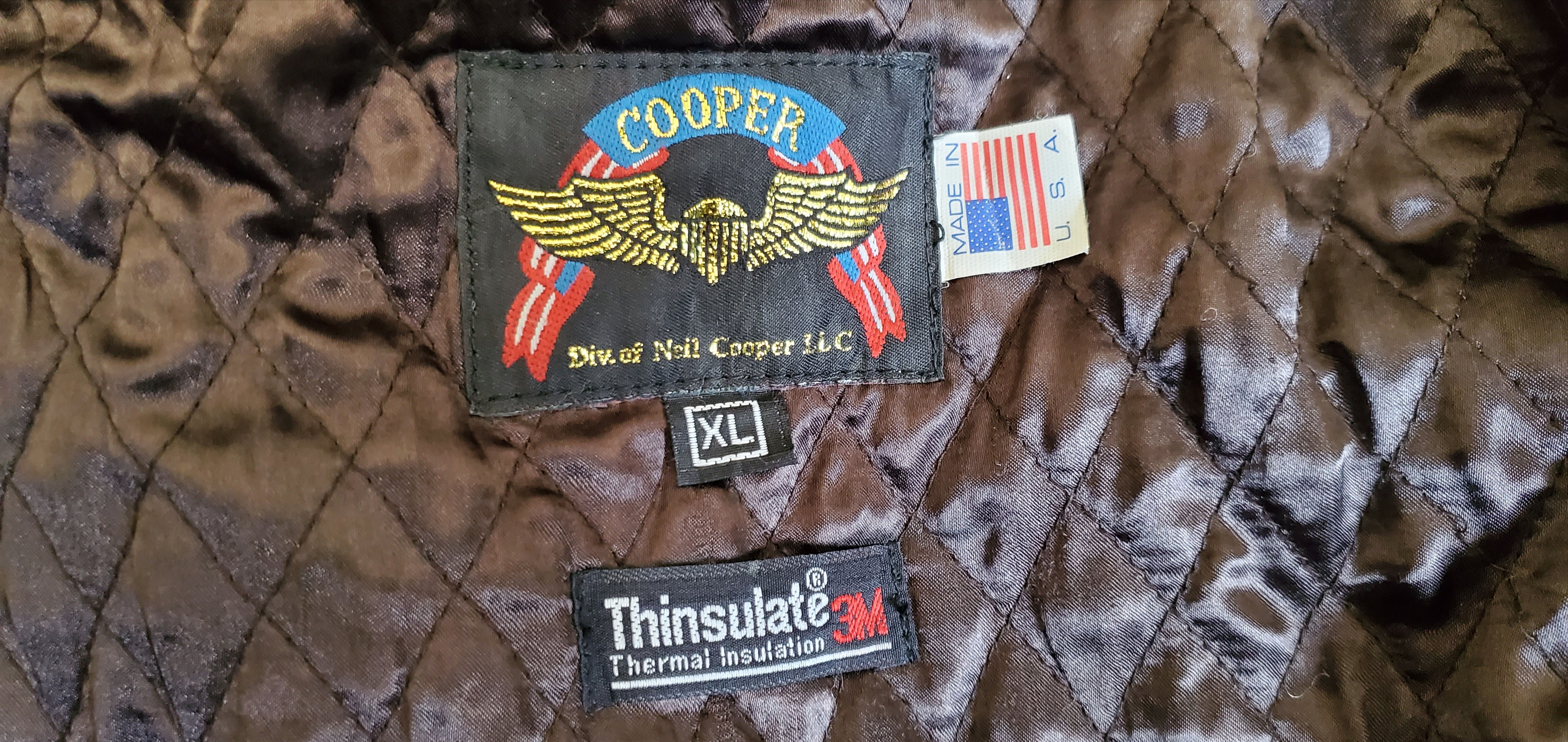 Cooper Cooper A-2 Goatskin Boeing Cockpit Jacket Size US XL / EU 56 / 4 - 7 Thumbnail