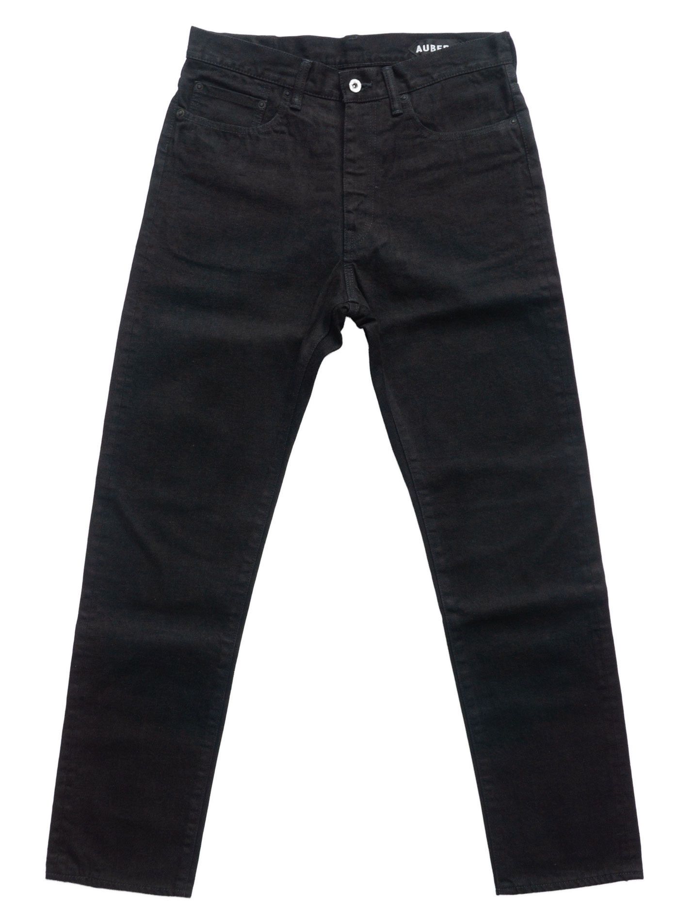 Japanese Brand AUBERGE PHIL MENPU Black Selvedge Jeans W32 x L32 Size US 32 / EU 48 - 3 Thumbnail