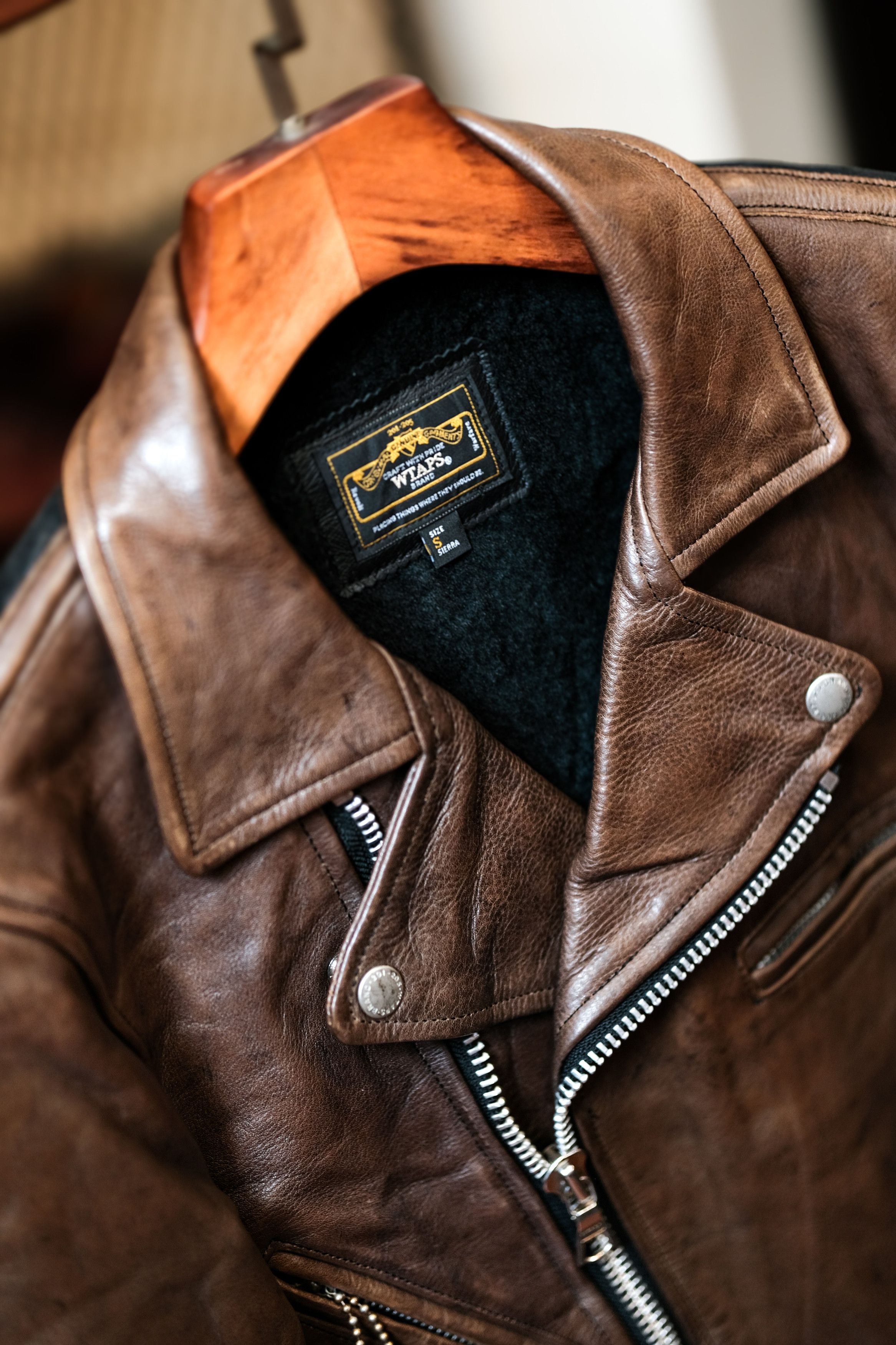 Wtaps WTAP Riders Cowhide Leather Jacket Original Made in Japan Size US S / EU 44-46 / 1 - 8 Thumbnail