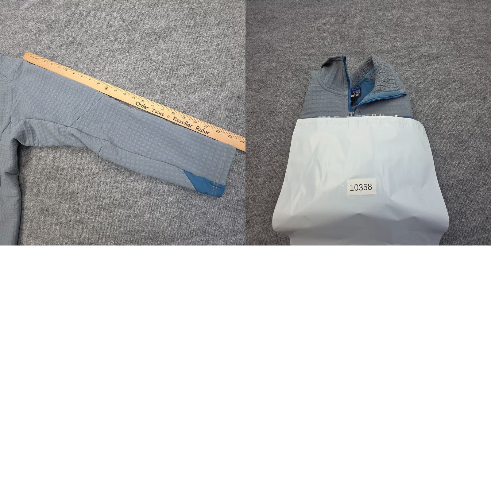 Patagonia Patagonia R2 Tech Face Jacket Men's Small Gray Blue Full Zip Regulator Size US S / EU 44-46 / 1 - 9 Thumbnail