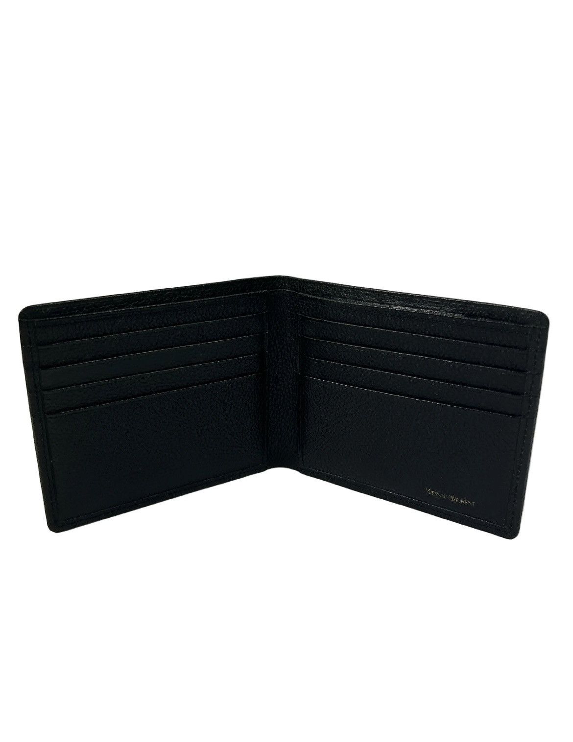 Yves Saint Laurent Yves Saint Laurent Leather Bifold Wallet Size ONE SIZE - 3 Thumbnail