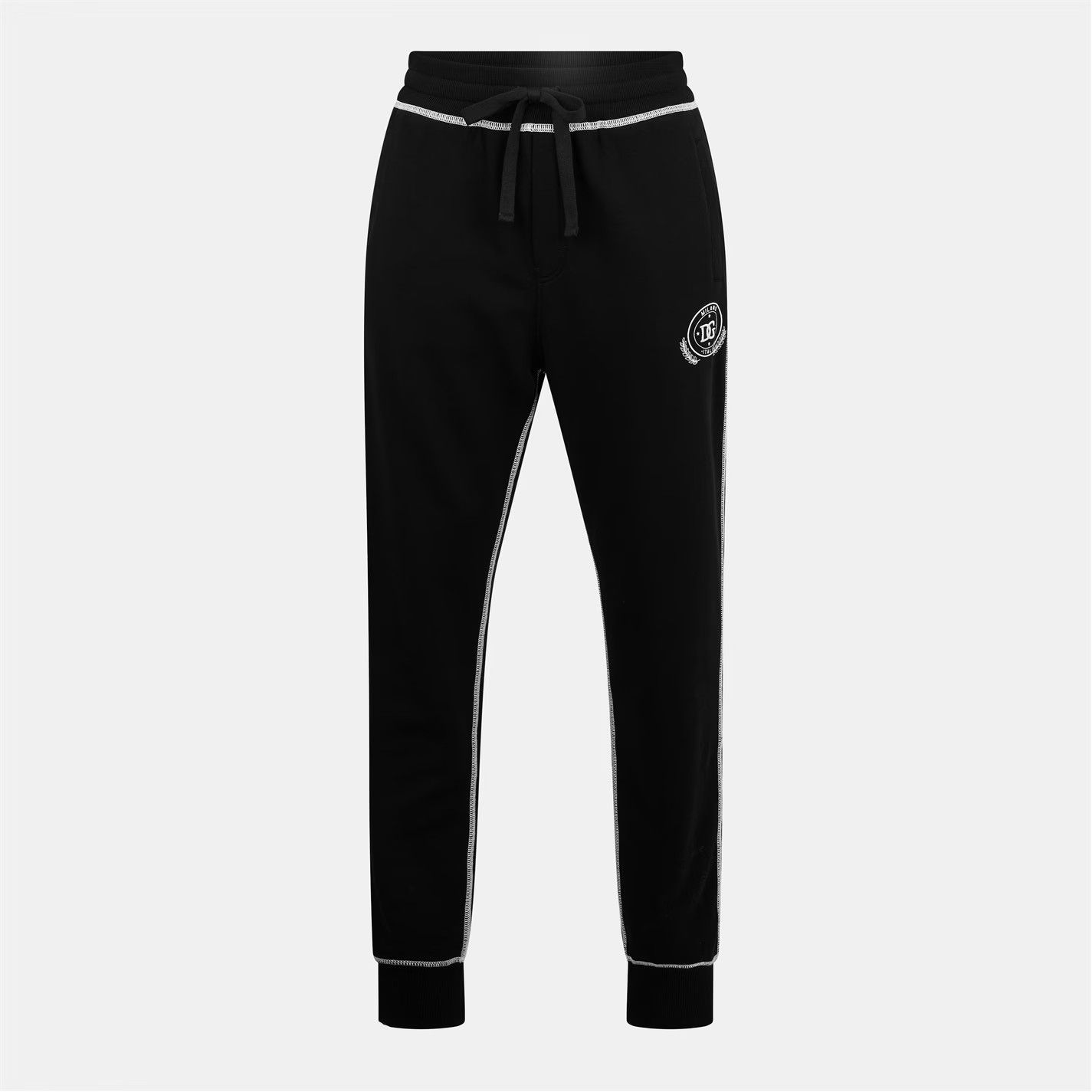 Dolce & Gabbana o1g2r1mq0426 Open Hem Fleece Relaxed Sweatpants & Joggers Size US 34 / EU 50 - 1 Thumbnail