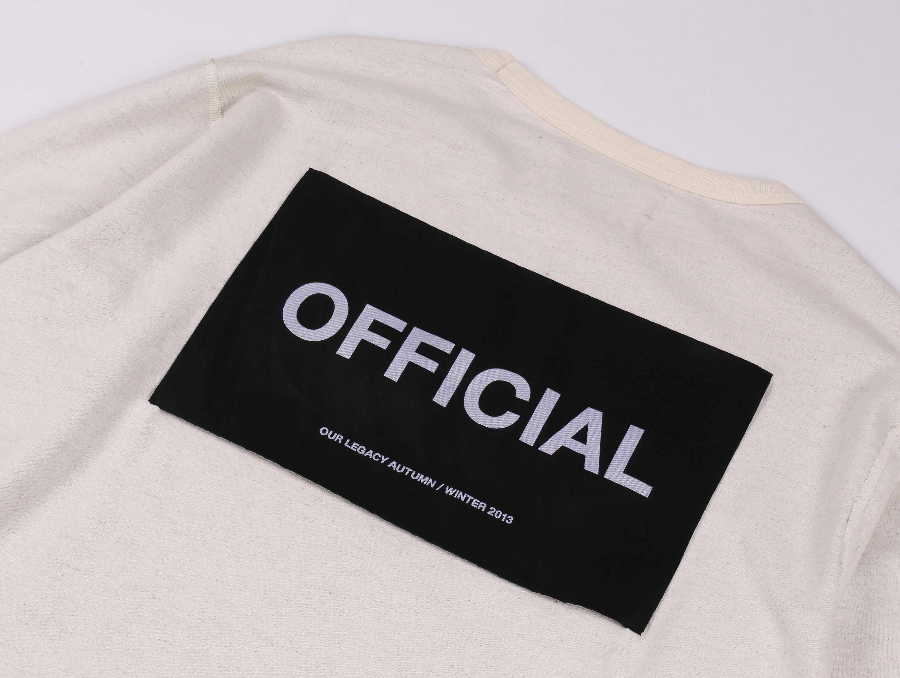 Our Legacy Our Legacy "OFFICIAL" Sweatshirt Size US L / EU 52-54 / 3 - 9 Thumbnail