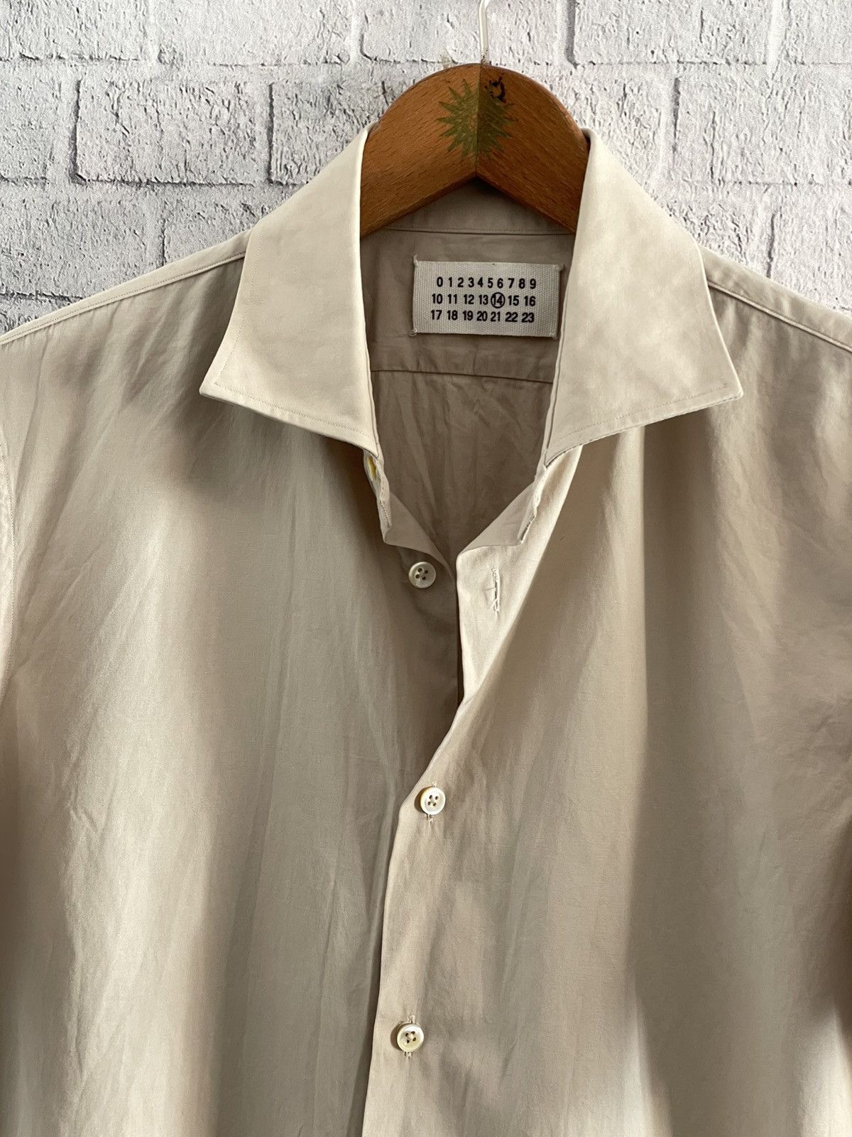 Maison Margiela Maison Martin Margiela Line 14 Cotton Short Sleeve Shirt Size US M / EU 48-50 / 2 - 1 Thumbnail