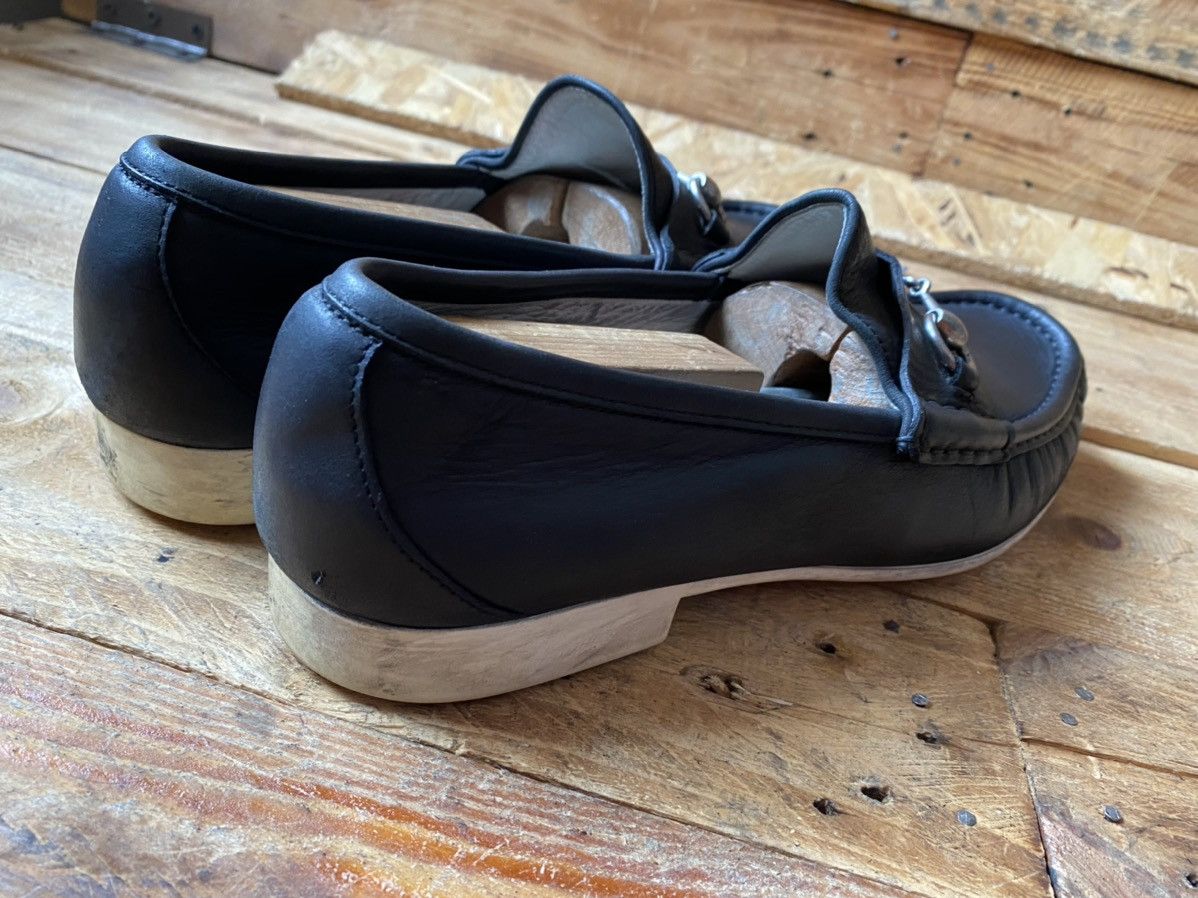 Gucci Gucci horsebit black leather loafers Uksz 8.5 US9 Size US 9.5 / EU 42-43 - 4 Thumbnail