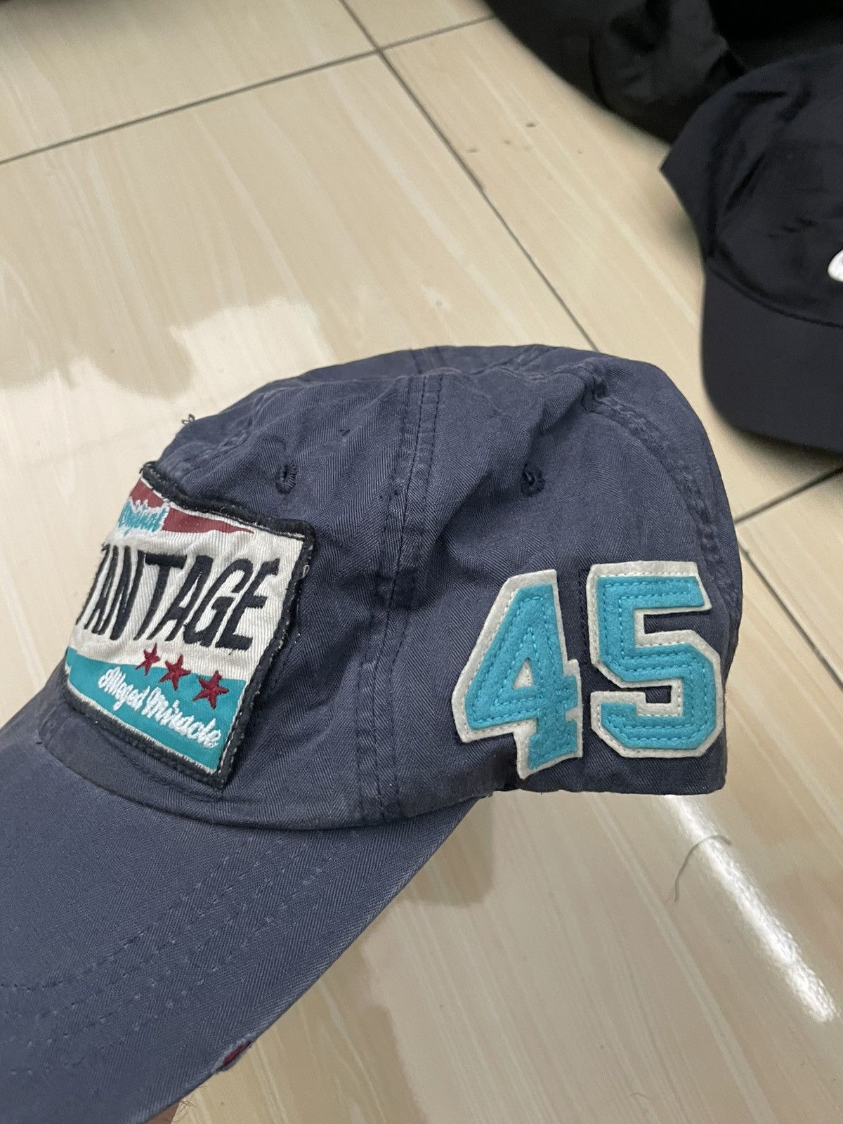Japanese Brand Vintage THE ORIGINAL ADVANTAGE AVEGED Distressed style cap Size ONE SIZE - 2 Thumbnail