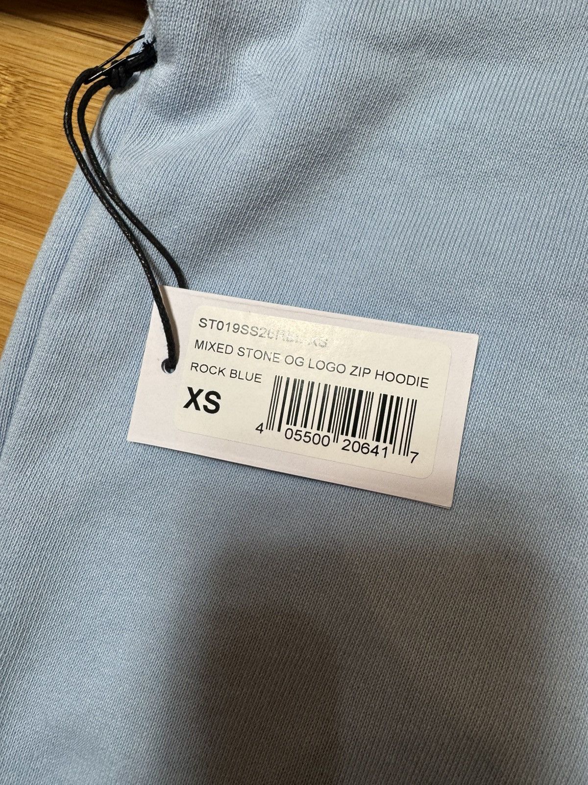 Sp5der Sp5der Mixed Stone OG V2 Zip Hoodie - Rock Blue Size XS Size US XS / EU 42 / 0 - 8 Thumbnail