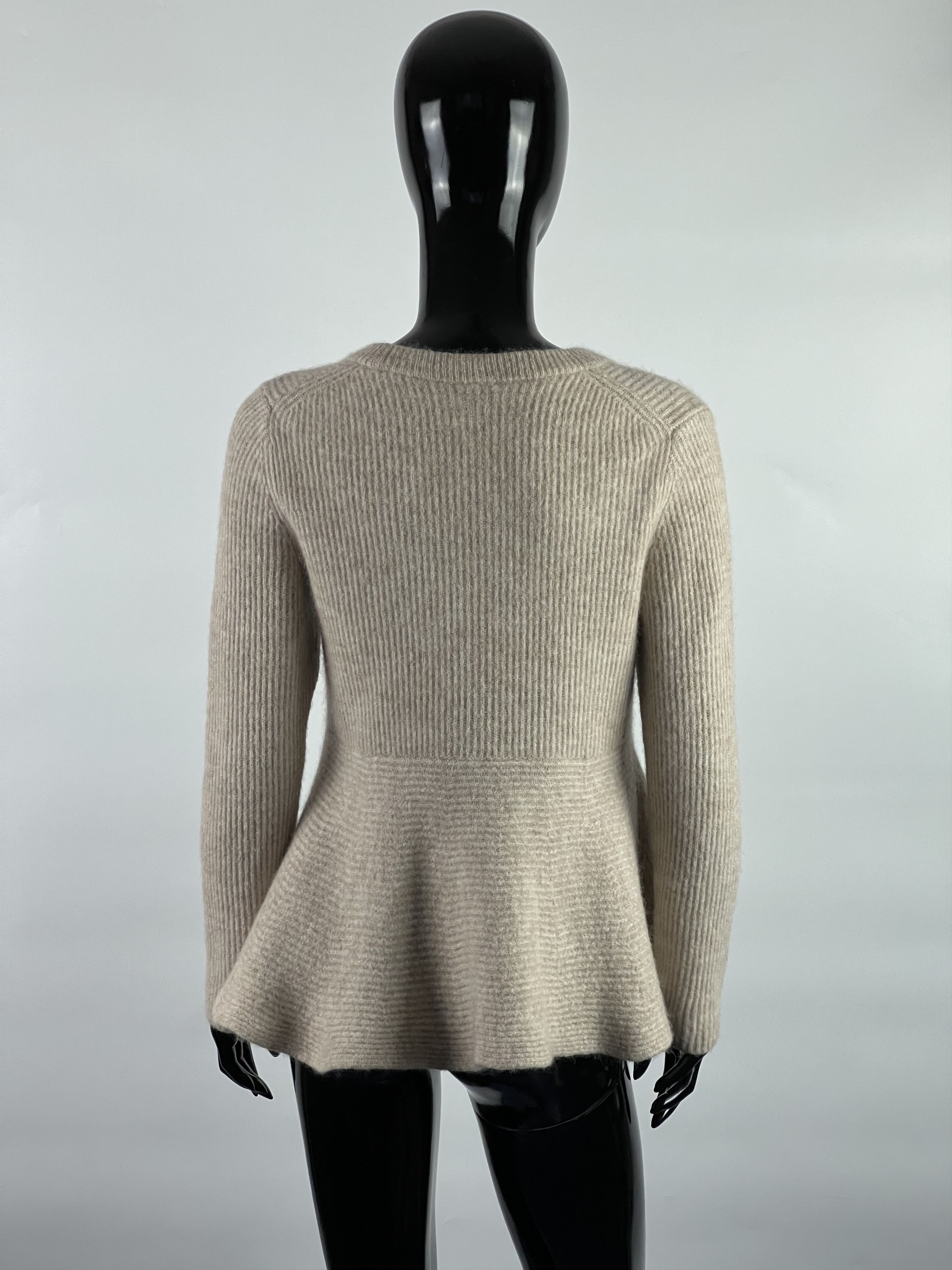 Cos COS Women's Wool Ribbed Sweater Size S Size S / US 4 / IT 40 - 3 Thumbnail