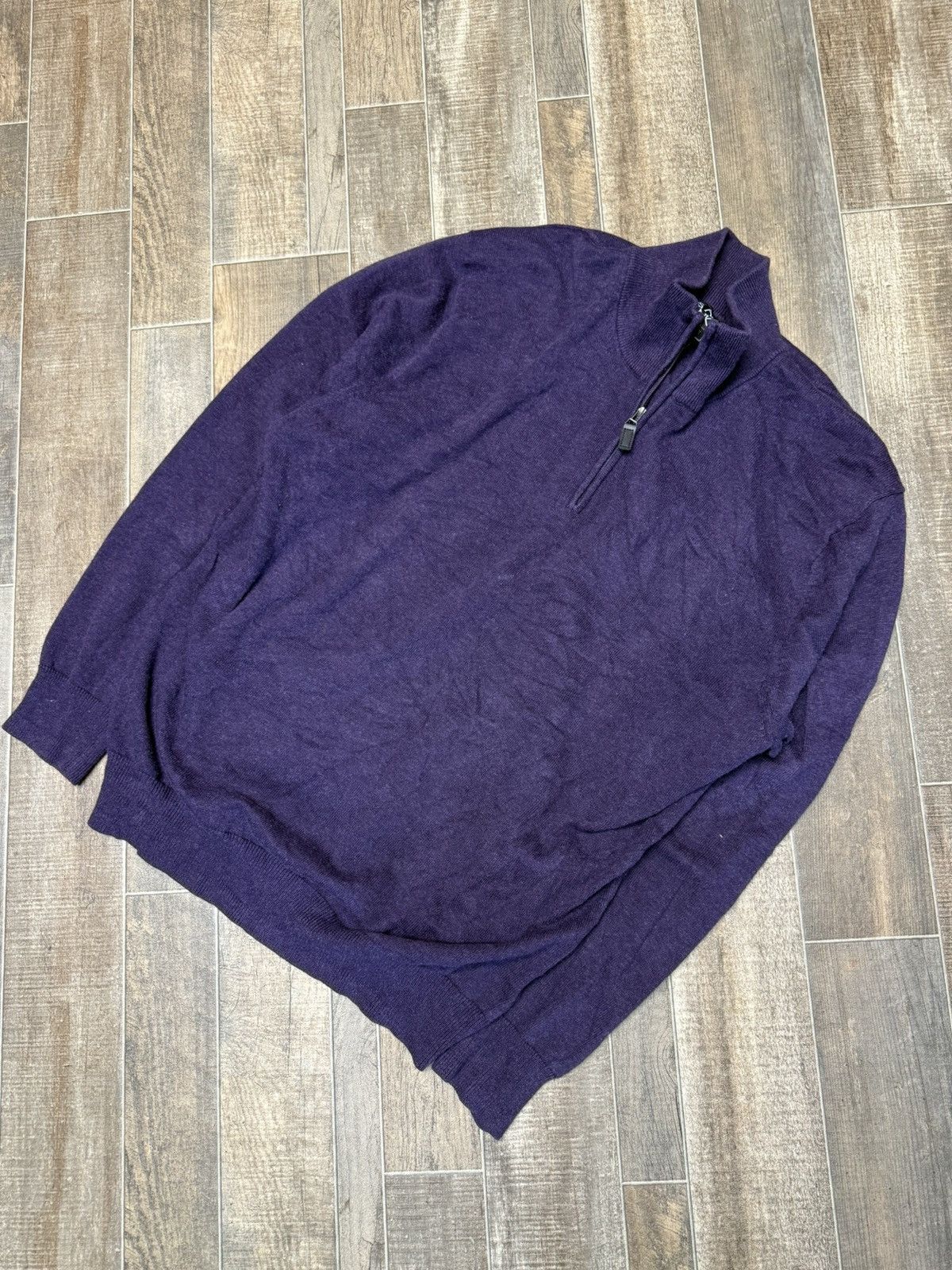 Jos. A. Bank Fancy Jo’s A. Bank quarter zip knit sweater Size US XL / EU 56 / 4 - 6 Thumbnail