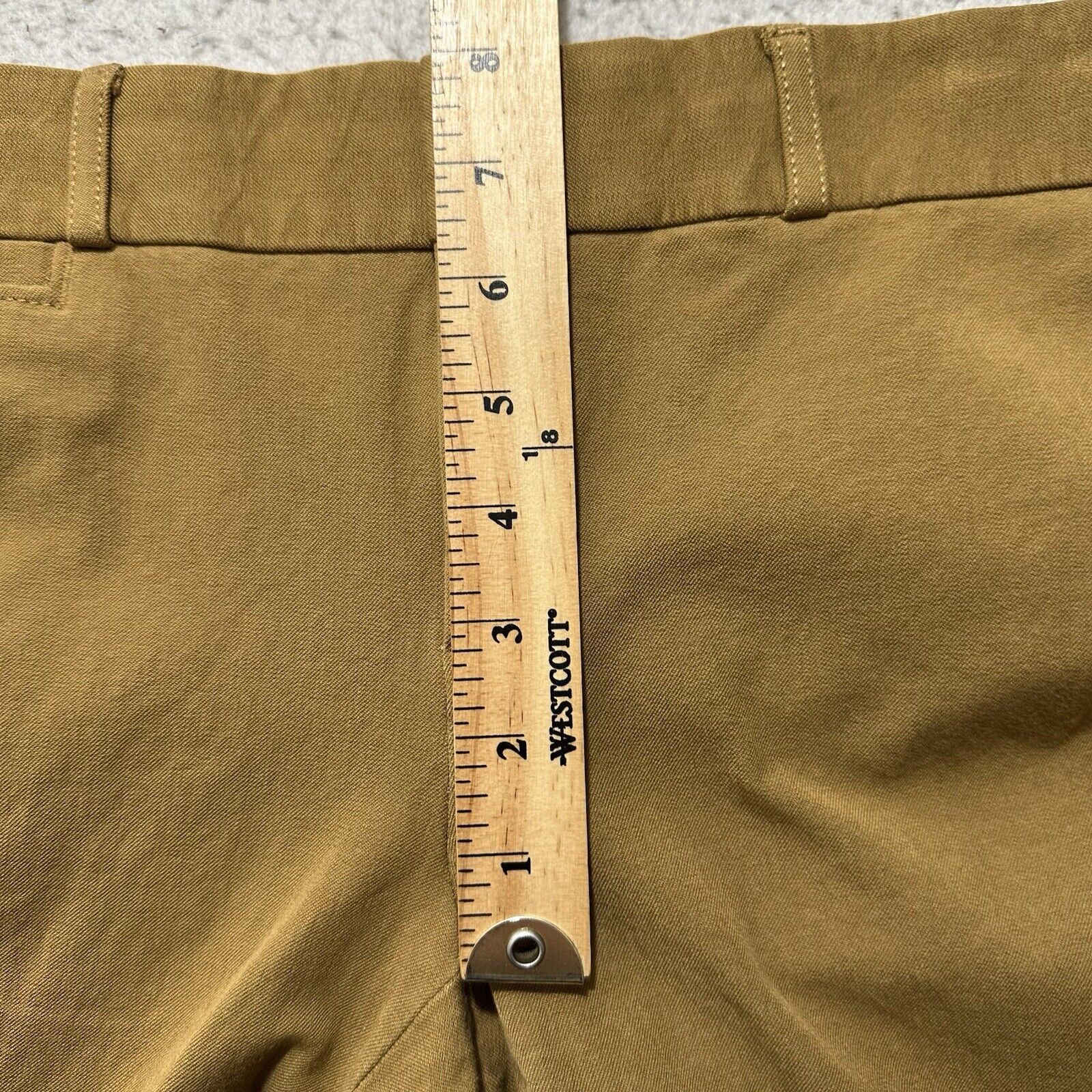 Banana Republic Banana Republic Sloan Fit 4 Brown Straight Leg Ankle Pants Size 27" / US 4 / IT 40 - 11 Thumbnail