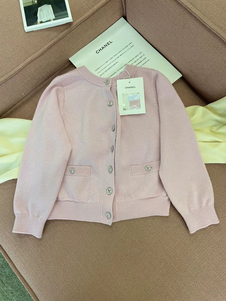 Chanel Chanel 25S Pink Cashmere Cardigan - dmc Size US XS / EU 42 / 0 - 1 Thumbnail