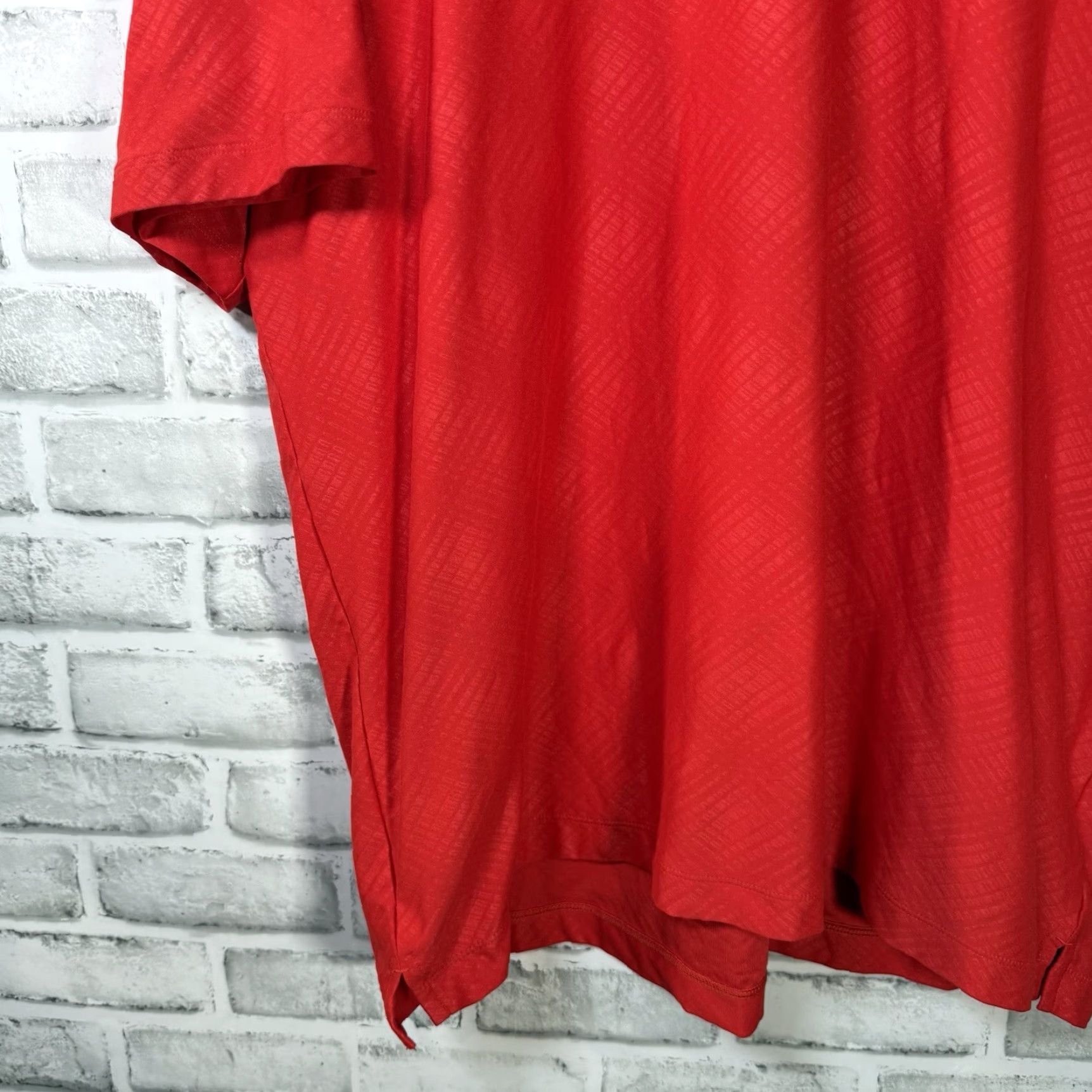 Nike Nike Dri-Fit Polo Shirt Mens XL Red Golf Polo Shirt Nike Golf Dri-Fit Polyester Size US XL / EU 56 / 4 - 3 Thumbnail