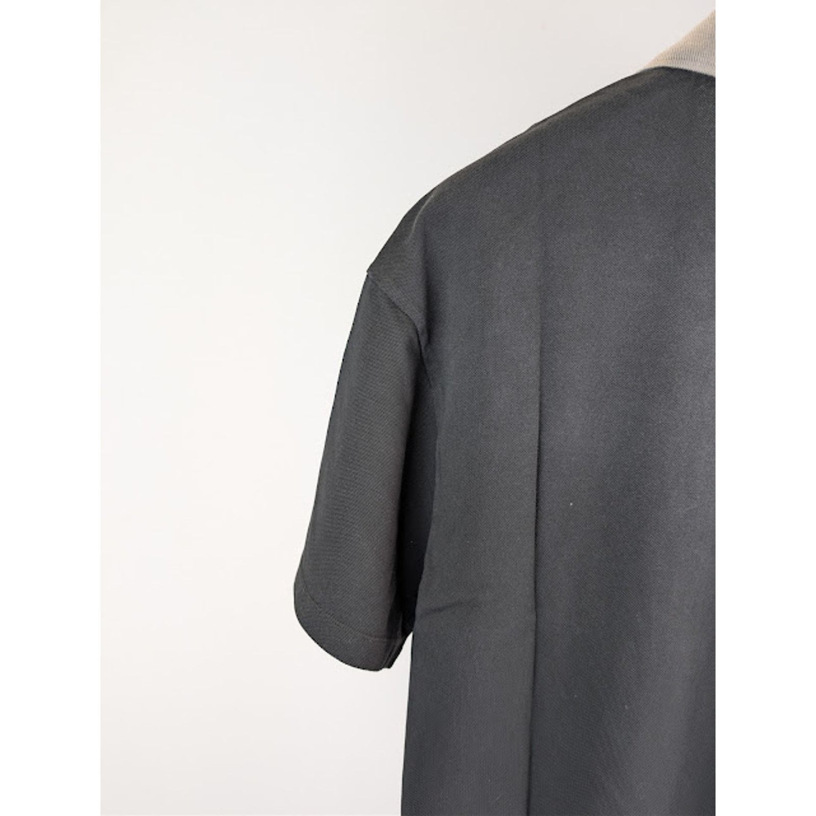 Amiri o1rshd1 Vintage Oversized Short-Sleeved Polo Shirt in Black Size US XL / EU 56 / 4 - 15 Thumbnail