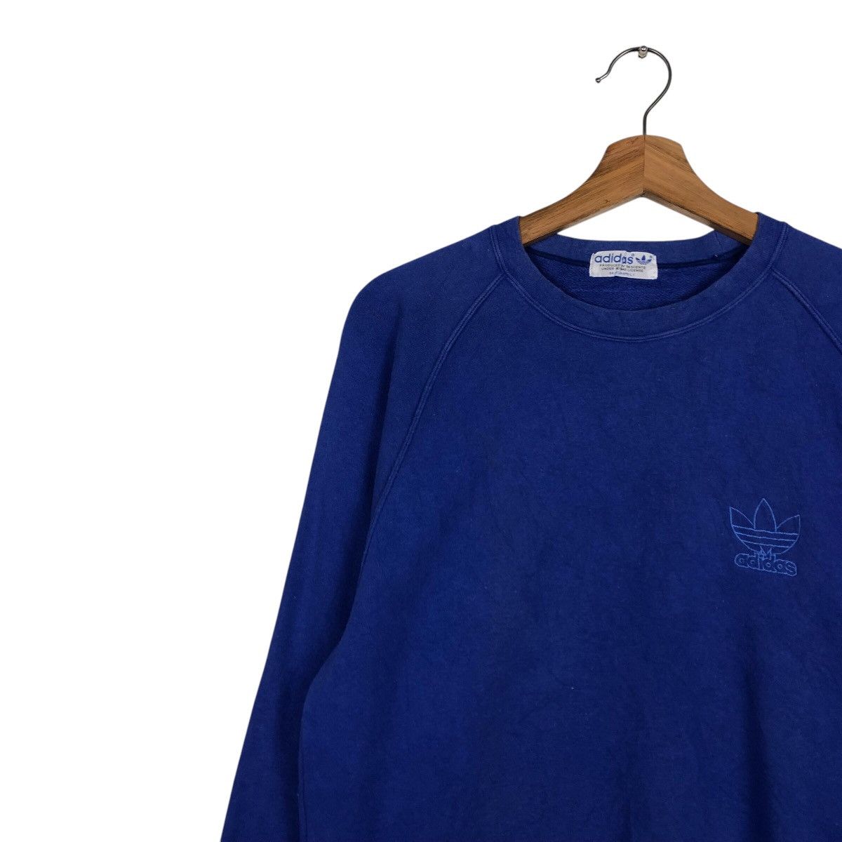 Adidas 📌Vintage 80's Adidas Sweatshirt Long Sleeve Size US L / EU 52-54 / 3 - 8 Thumbnail