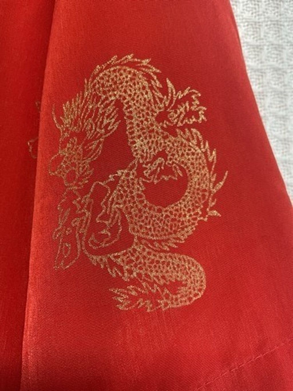 Other NWOT Dagacci Red Oriental Gold Dragon Print Shirt Men M/L Size US M / EU 48-50 / 2 - 6 Thumbnail