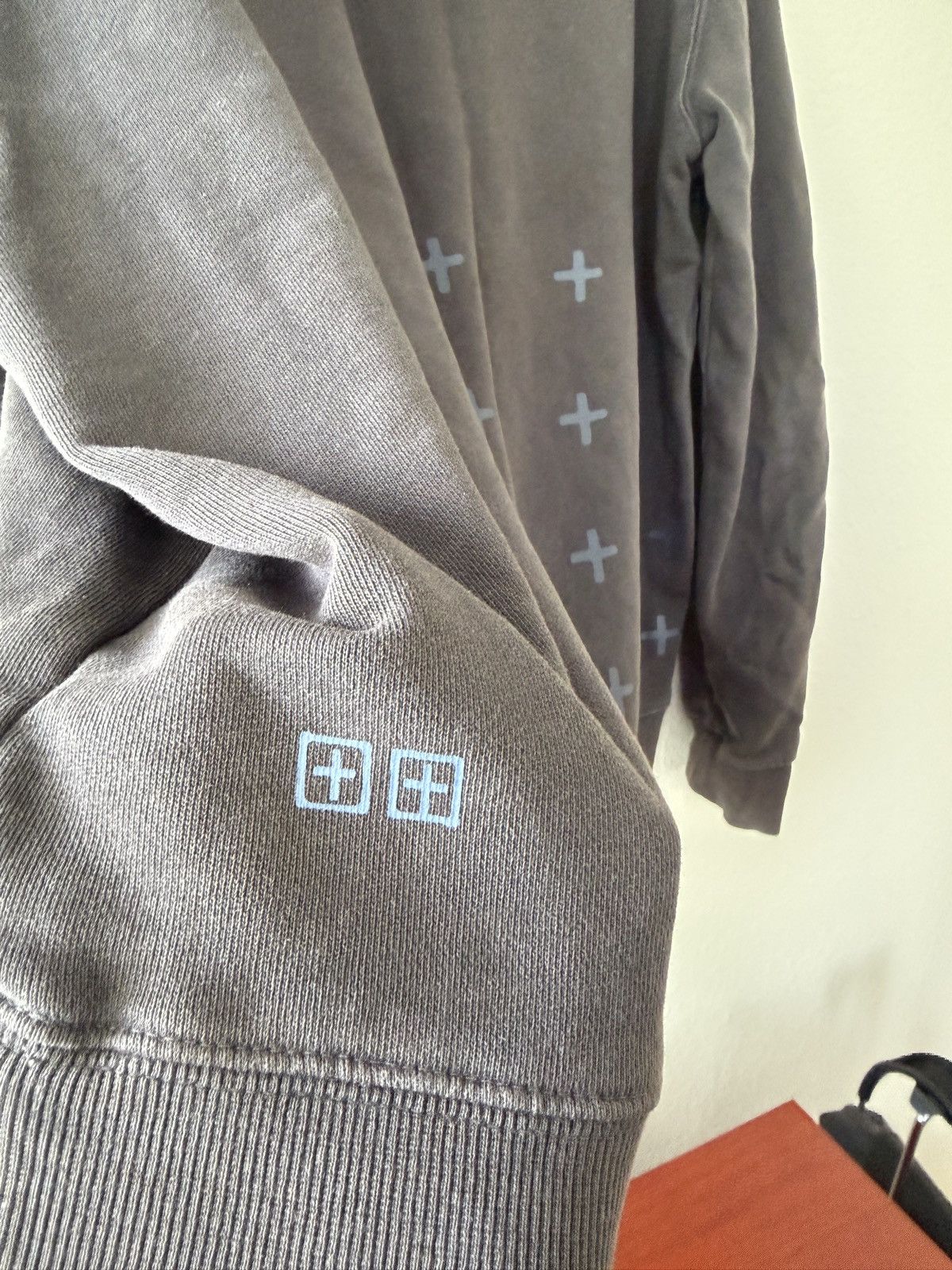 Ksubi Grey Ksubi Hoodie with Graphic Size US XL / EU 56 / 4 - 4 Thumbnail