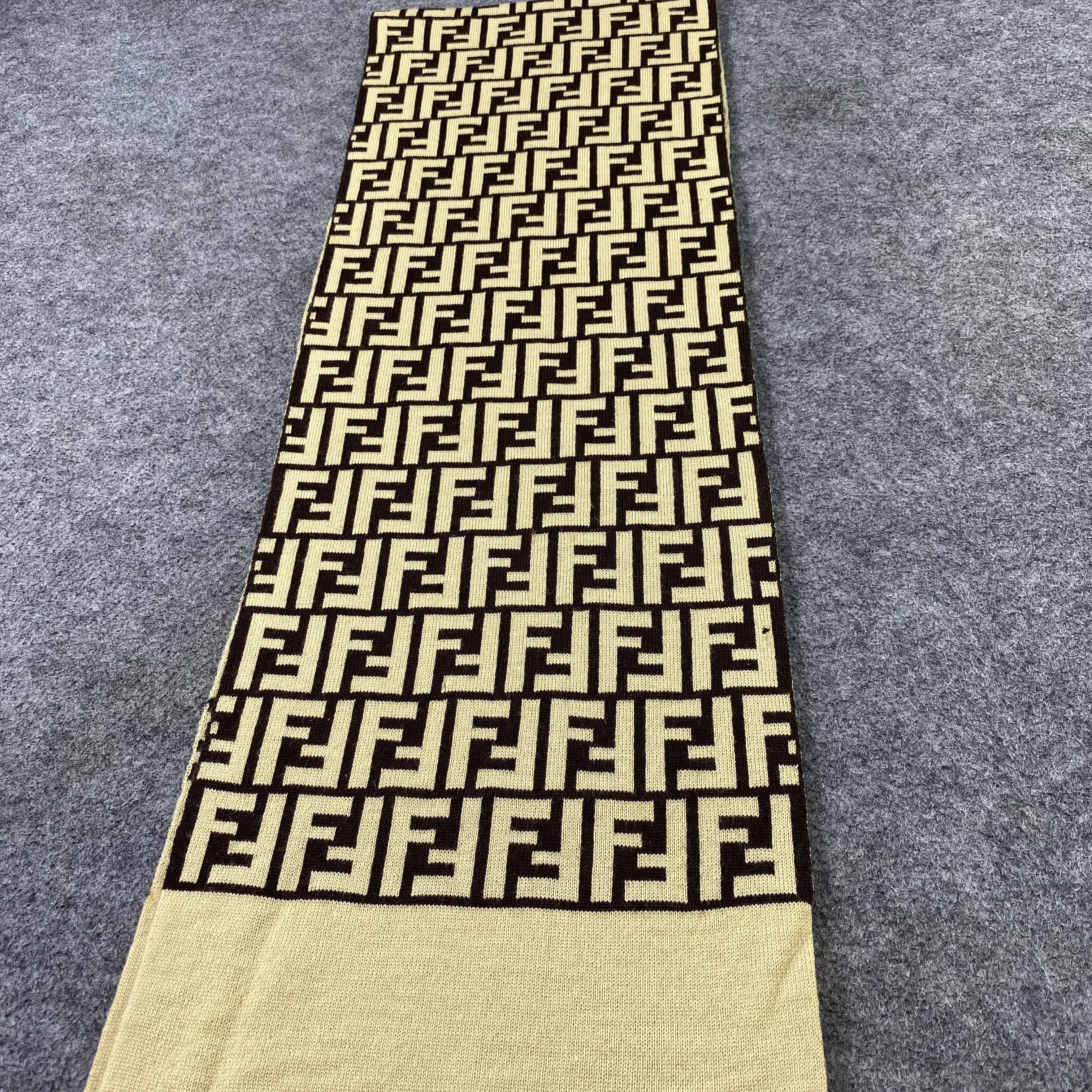 Fendi Fendi Monogram Scarf / Muffler / Neckwear-K088 Size ONE SIZE - 5 Thumbnail