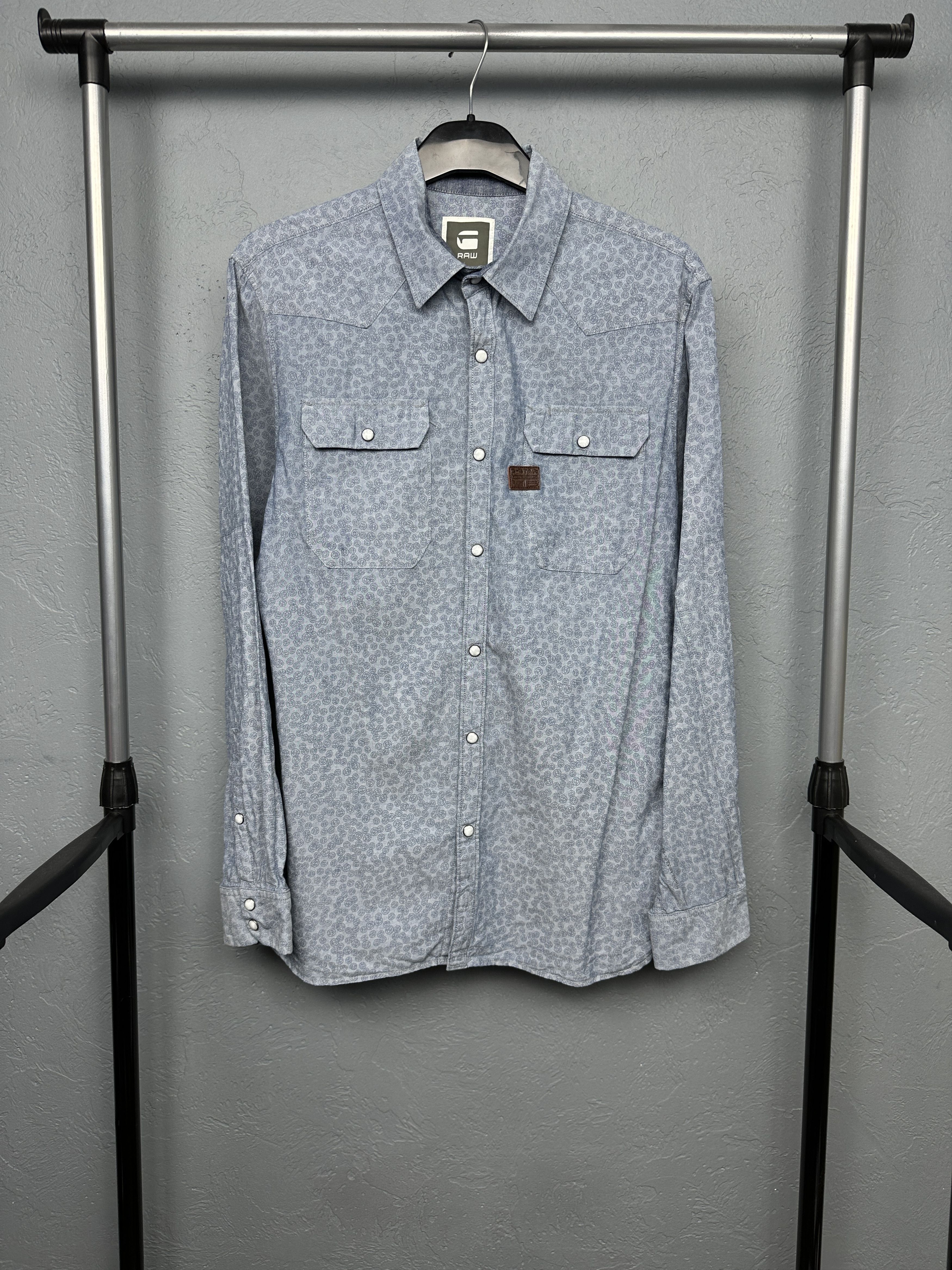 G-Star G Star Raw Mens RCO Clean Duty Long Sleeve Shirt Size US L / EU 52-54 / 3 - 1 Thumbnail