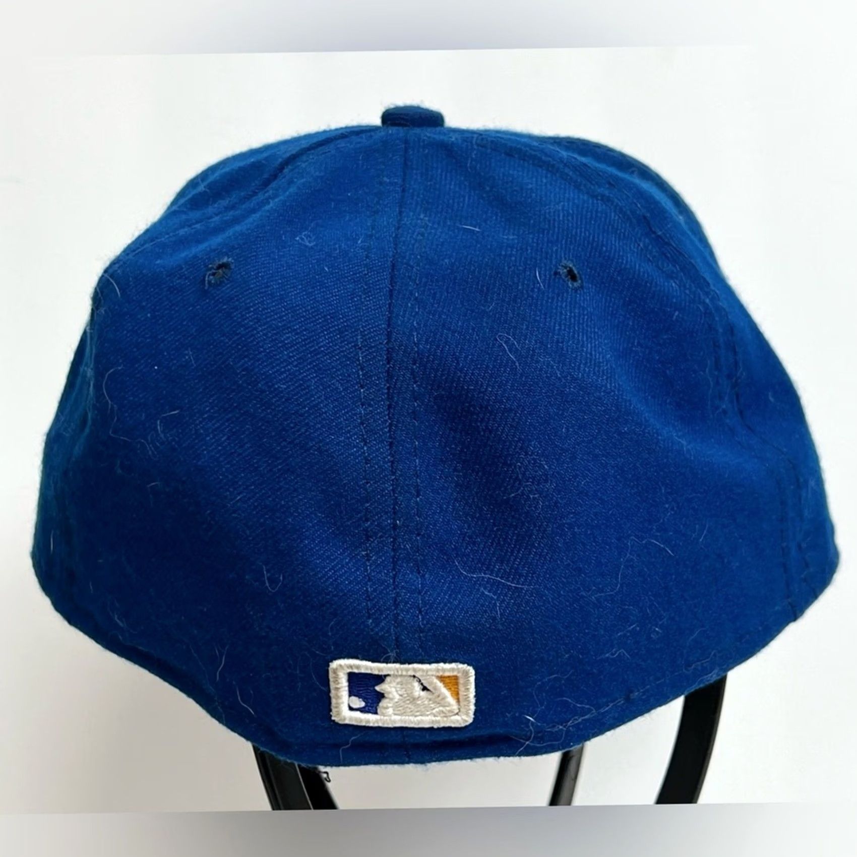 New Era Milwaukee Brewers MLB On-Field New Era 59FIFTY Blue Hat Size 7 1/8 Mens Baseball Cap Size ONE SIZE - 4 Thumbnail