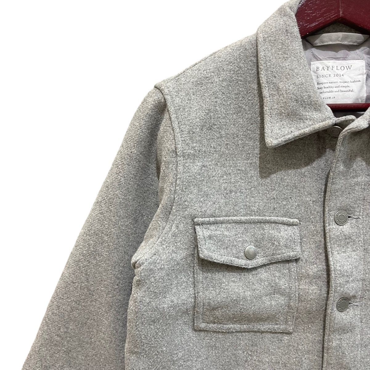 Japanese Brand Japanese Brand Bayflow Navajo Wool Button Trucker Jacket Size US M / EU 48-50 / 2 - 5 Thumbnail