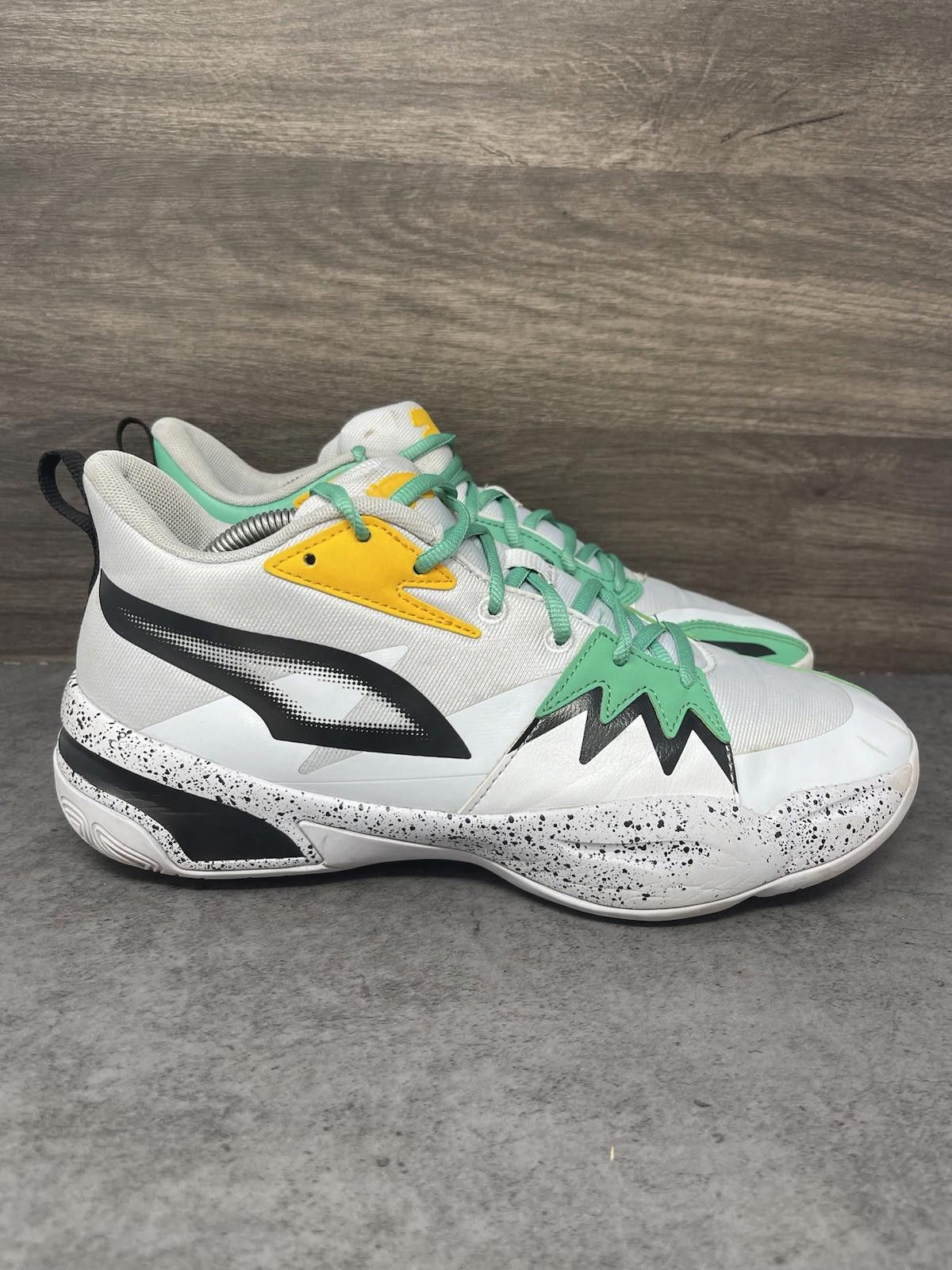 Puma Puma Genetics Sparkle Basketball Shoes Mens Size 9 White Size US 9 / EU 42 - 5 Thumbnail