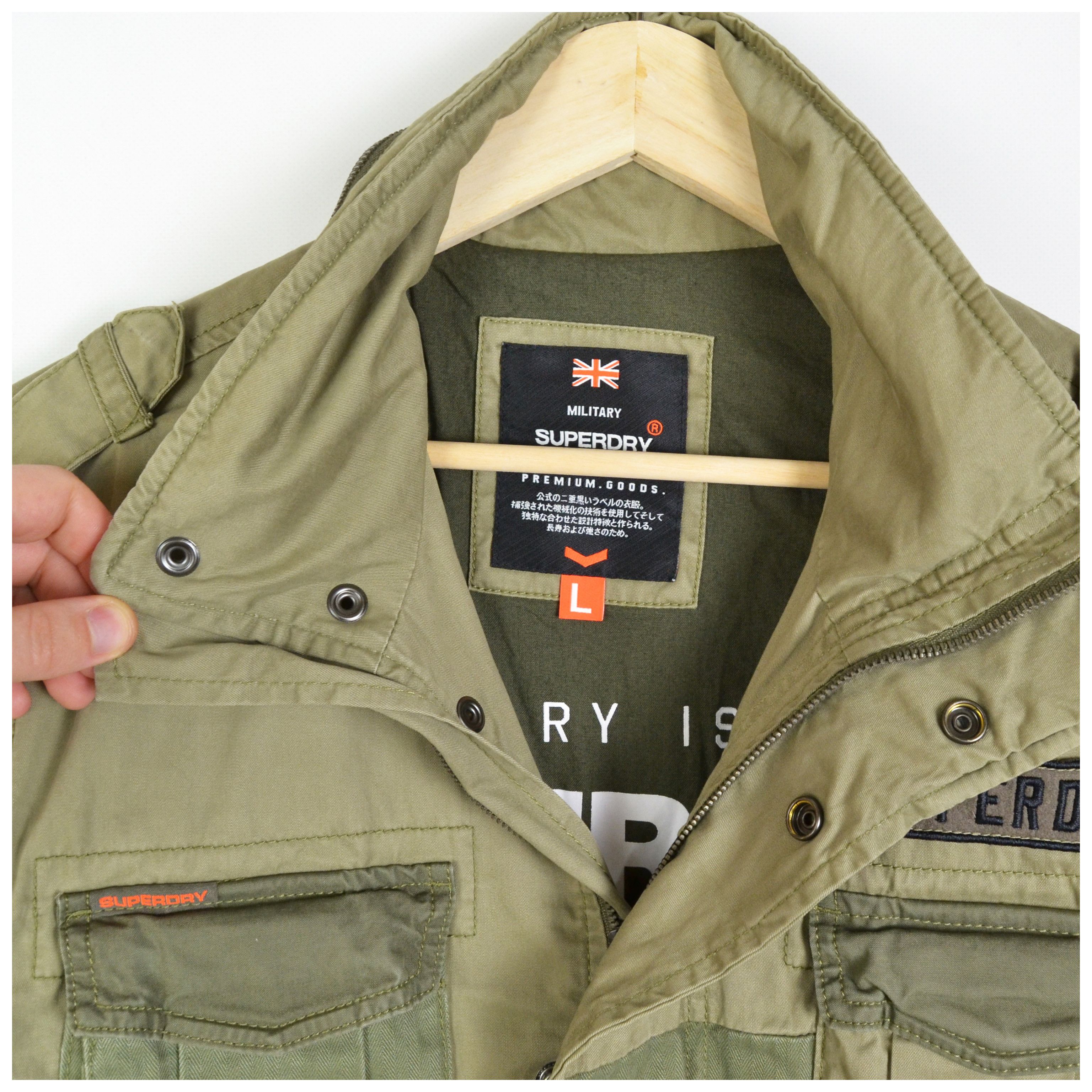 Japanese Brand × Superdry Superdry Rookie Field Multipocket Jacket M65 Khaki Size M-L* Size US L / EU 52-54 / 3 - 4 Thumbnail