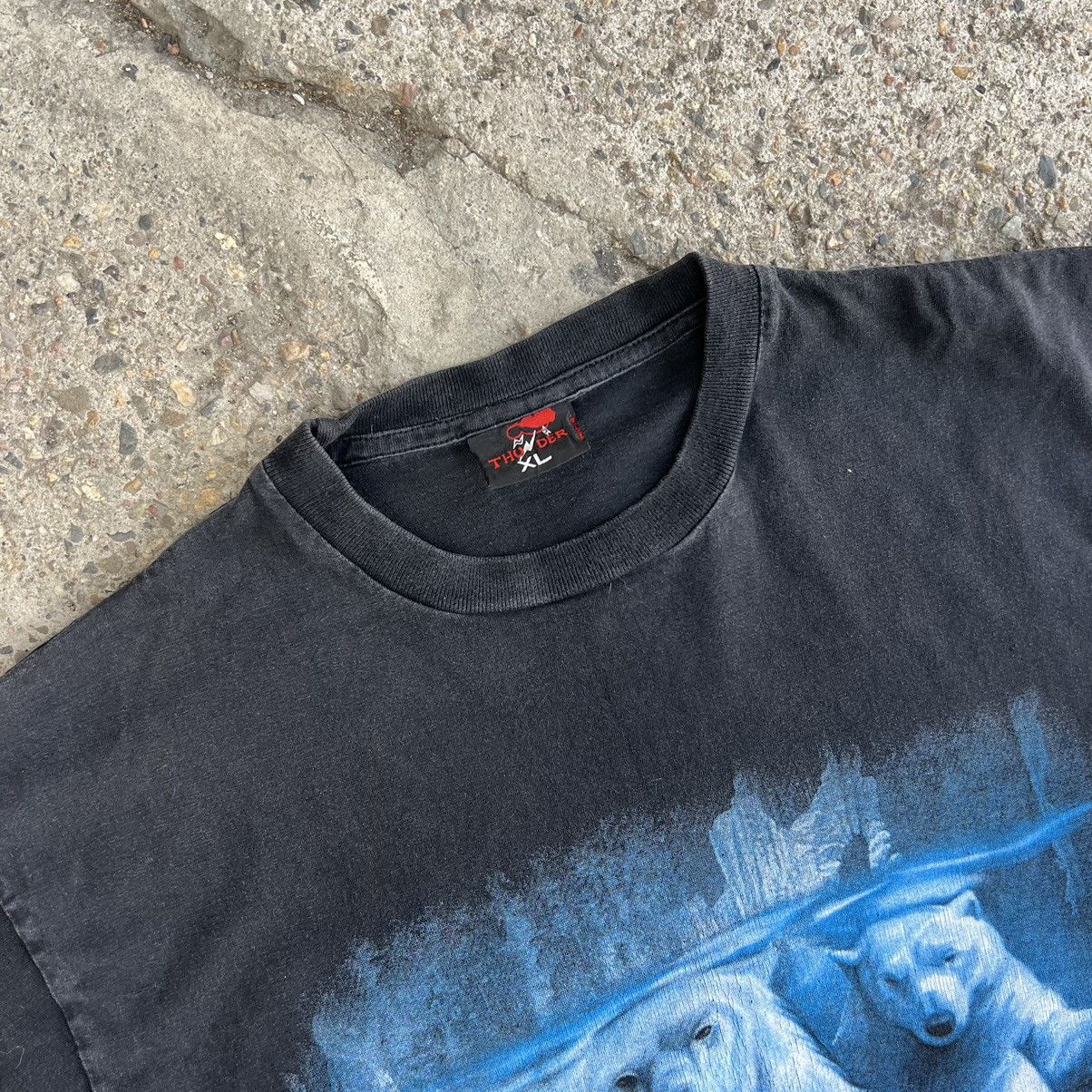 The Mountain × Vintage Vintage Y2K The Mountain Polar Bear Tie Dye T Shirt Size US XL / EU 56 / 4 - 5 Thumbnail