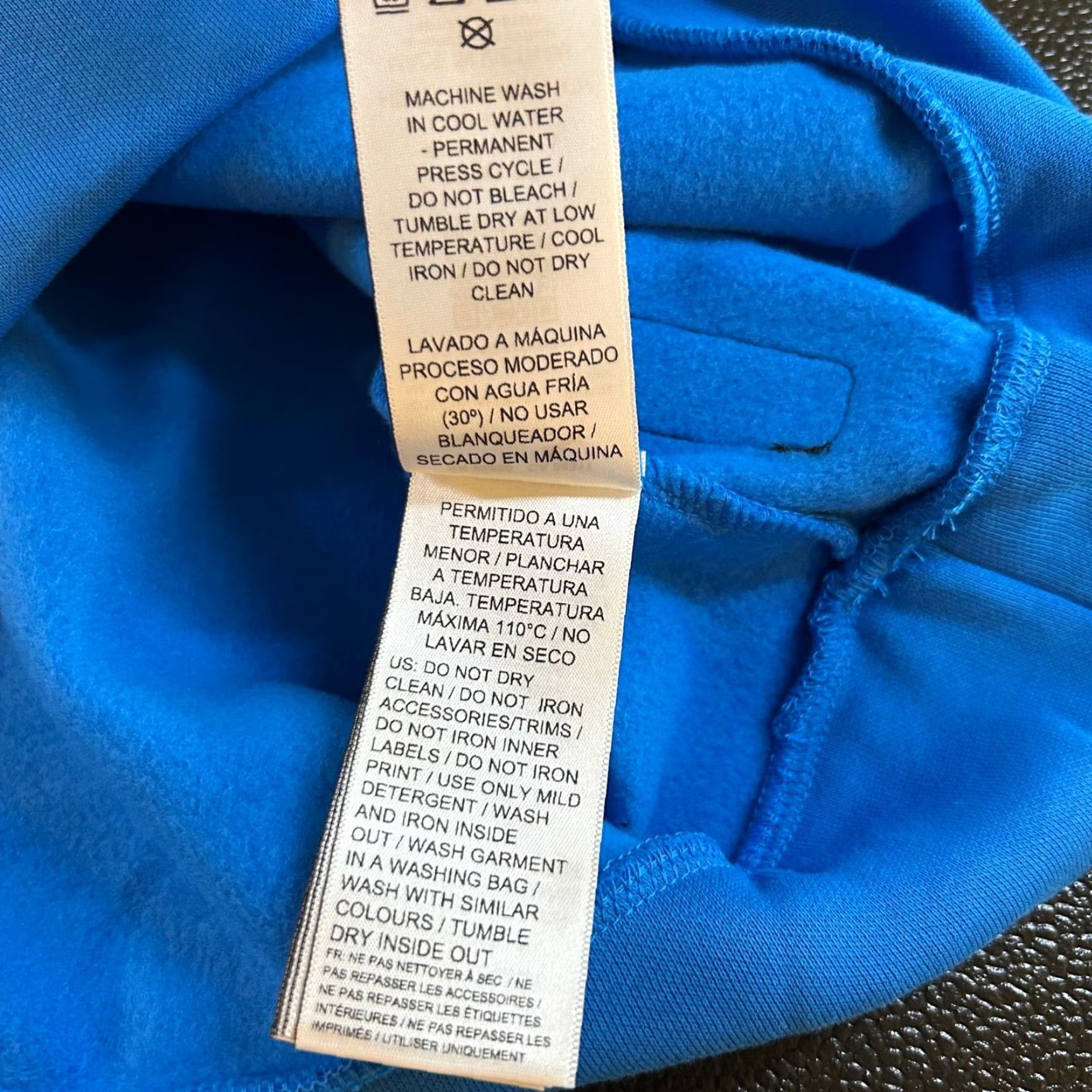 Puma Puma Hoops Sleeveless Hoodie Basketball Graphic Pullover Blue Mens L Size US L / EU 52-54 / 3 - 7 Thumbnail