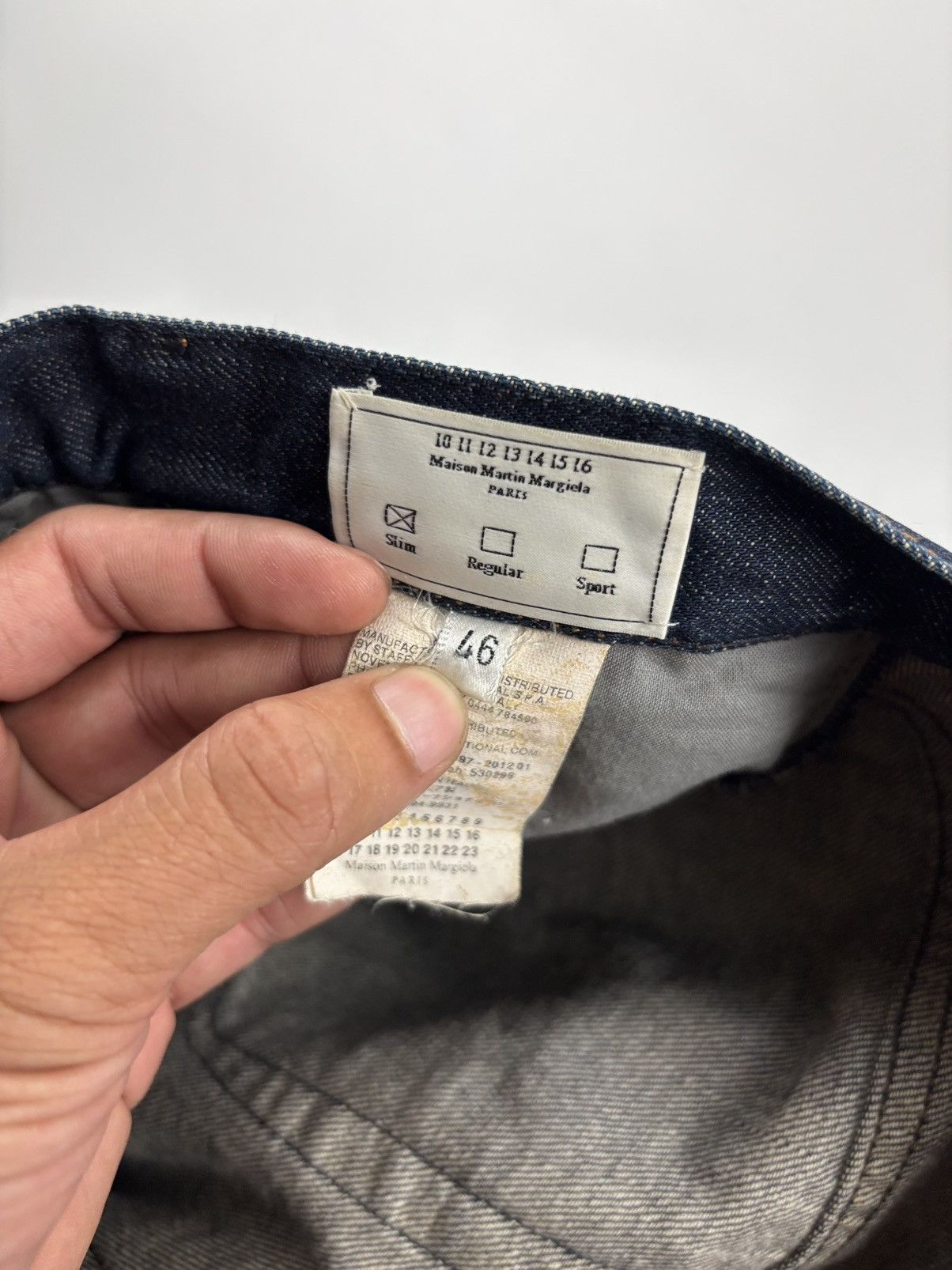 Maison Margiela Maison Margiela Low Rise Denim Jeans Size US 31 - 8 Thumbnail