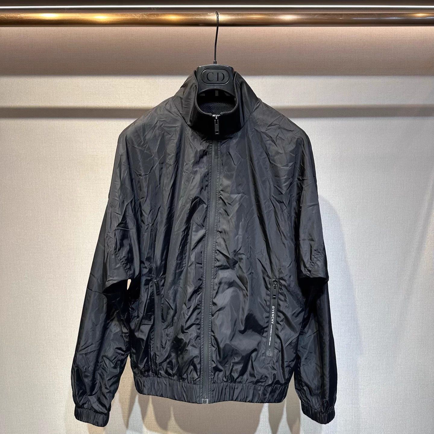 Givenchy Givenchy Black Collar Logo Jacket 44 99 New Size US S / EU 44-46 / 1 - 2 Thumbnail