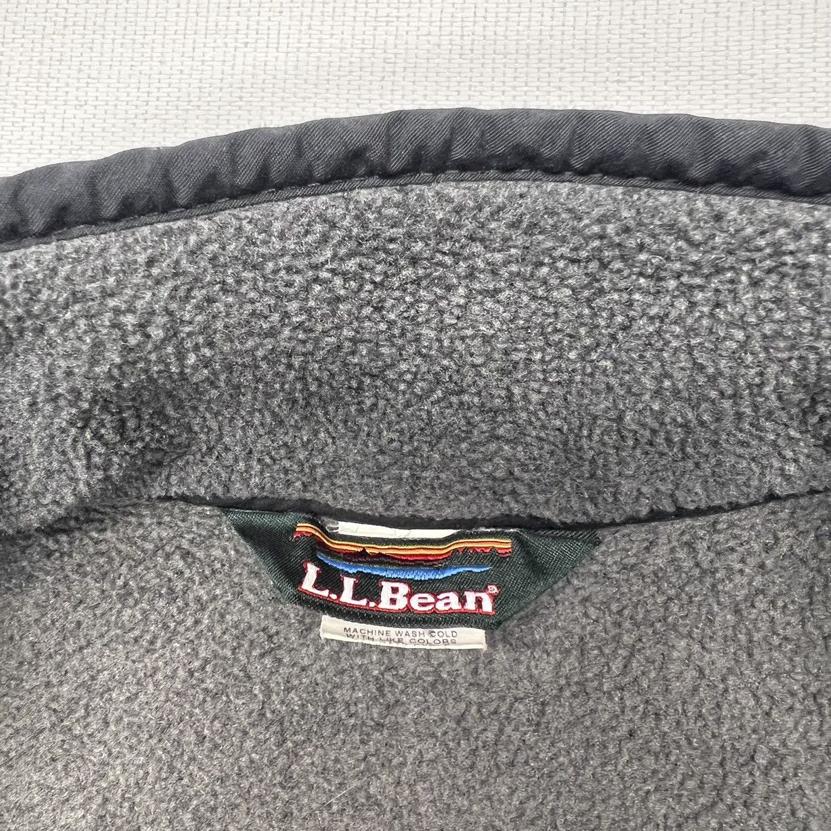 L.L. Bean × Vintage VTG LL Bean Sweater Grey Fleece Pullover Polartec Snap Retro Size S / US 4 / IT 40 - 12 Thumbnail