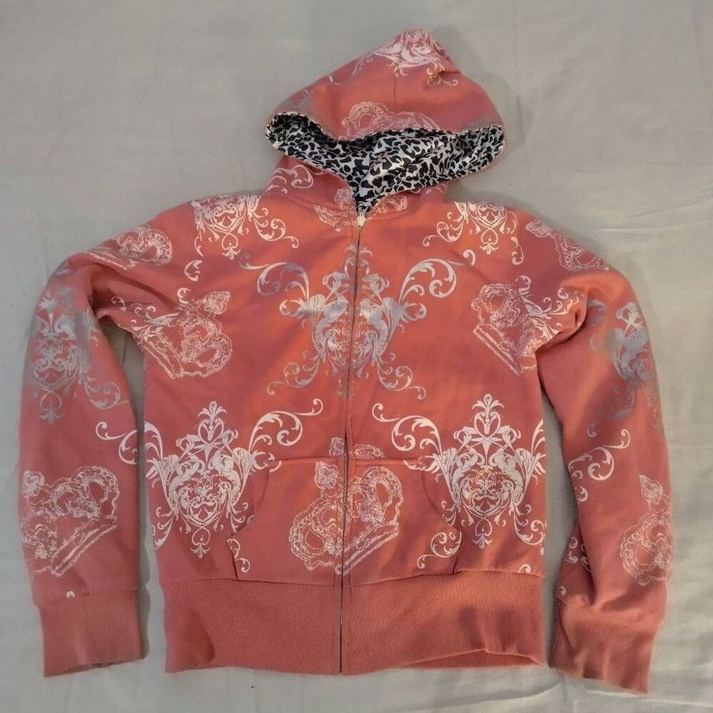 Vintage Wat Jeans reversible regal leopard print jacket sz M 4619 Size M / US 6-8 / IT 42-44 - 1 Thumbnail