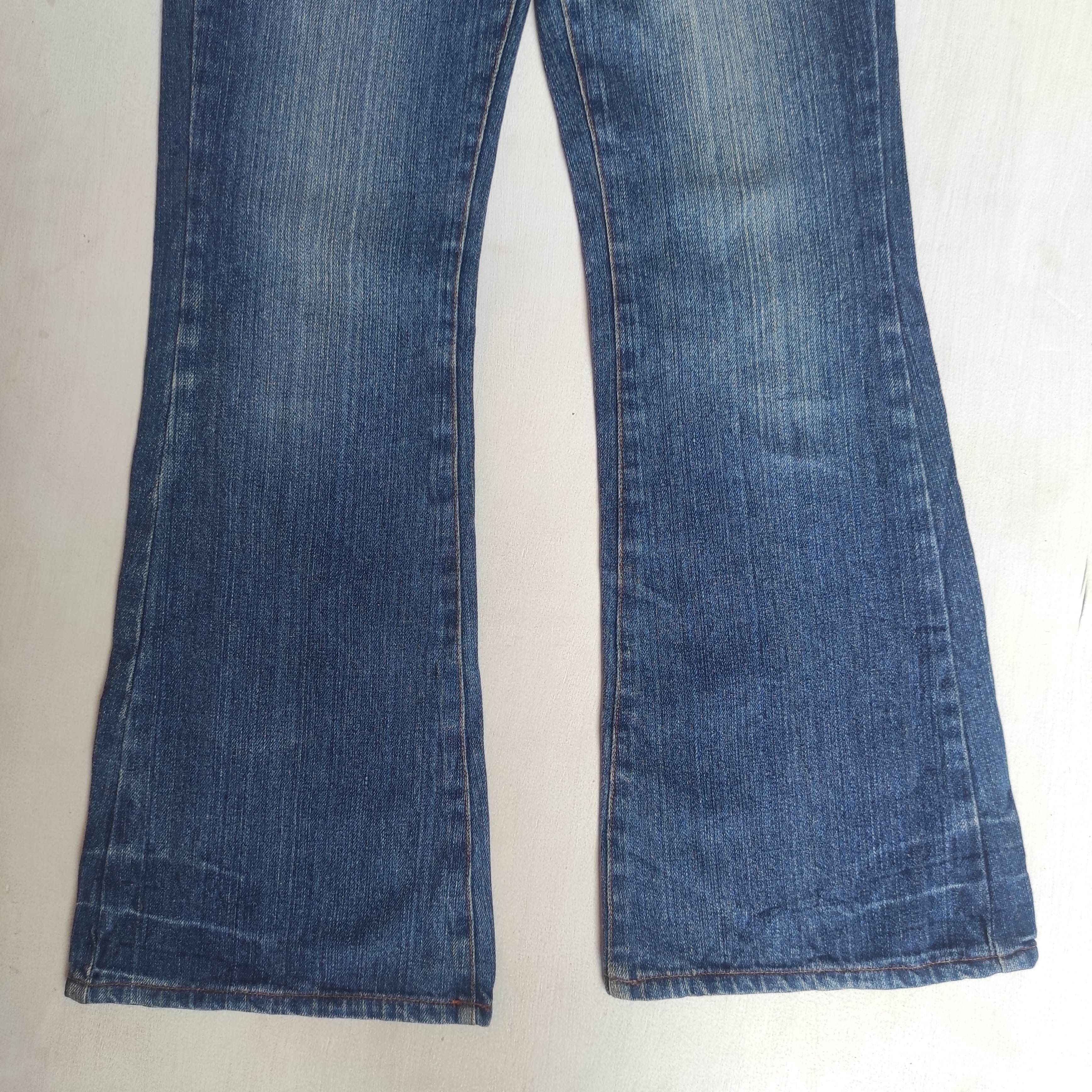 Hysteric Glamour Flare Jeans TENDER HEART NEW TRIBE Low Rise Boot cut Denim Size 28" / US 6 / IT 42 - 12 Thumbnail