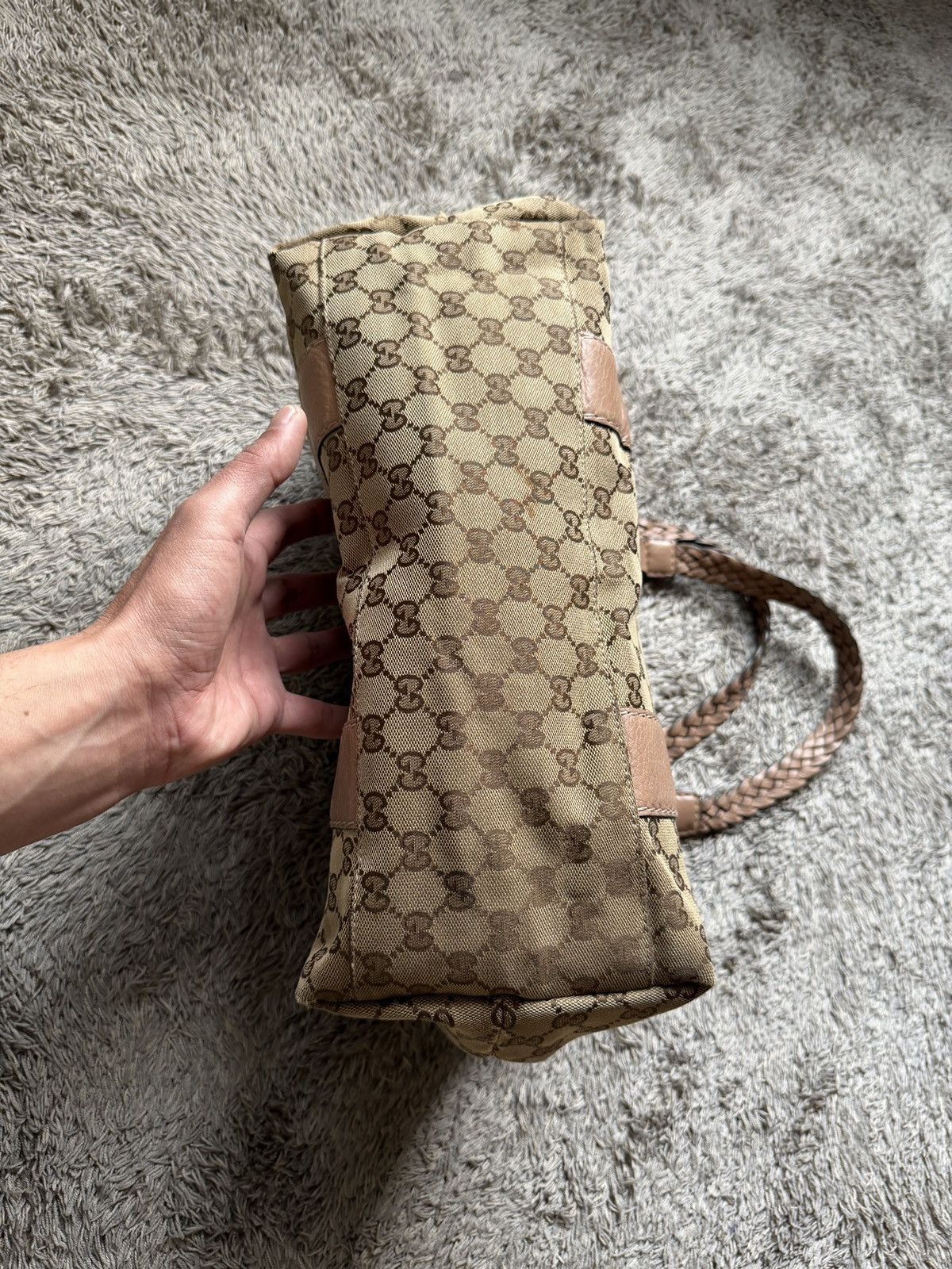 Gucci Gucci GG canvas bamboo bag Size ONE SIZE - 6 Thumbnail