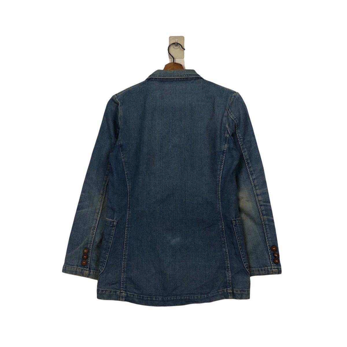 Japanese Brand 📌Vintage Chore Worker Denim Jacket Biker Bobsons Usa Size US S / EU 44-46 / 1 - 9 Thumbnail