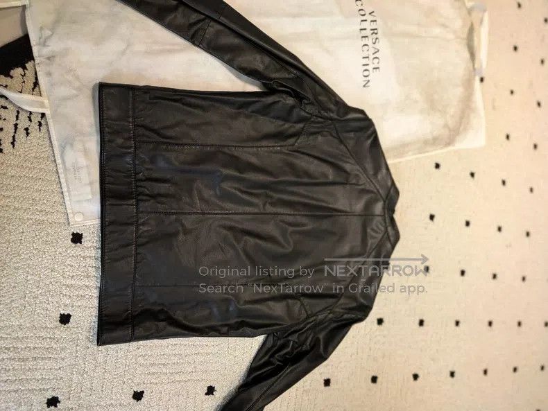 Versace Versace Lambskin leather jacket Size US L / EU 52-54 / 3 - 8 Thumbnail