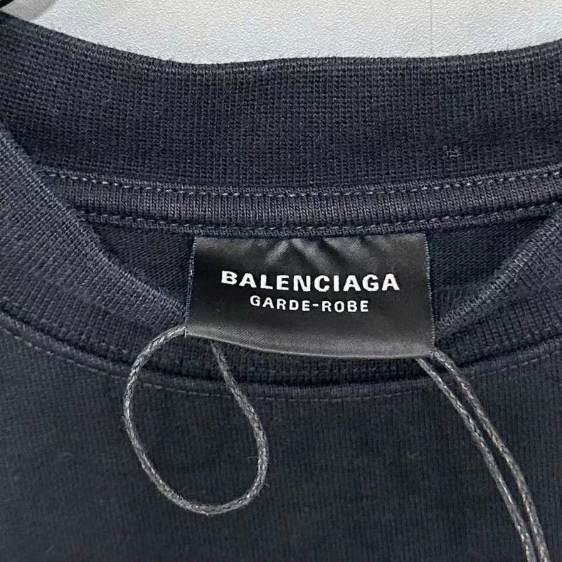 Balenciaga Balenciaga Washing to make old short sleeves Size US XS / EU 42 / 0 - 4 Thumbnail
