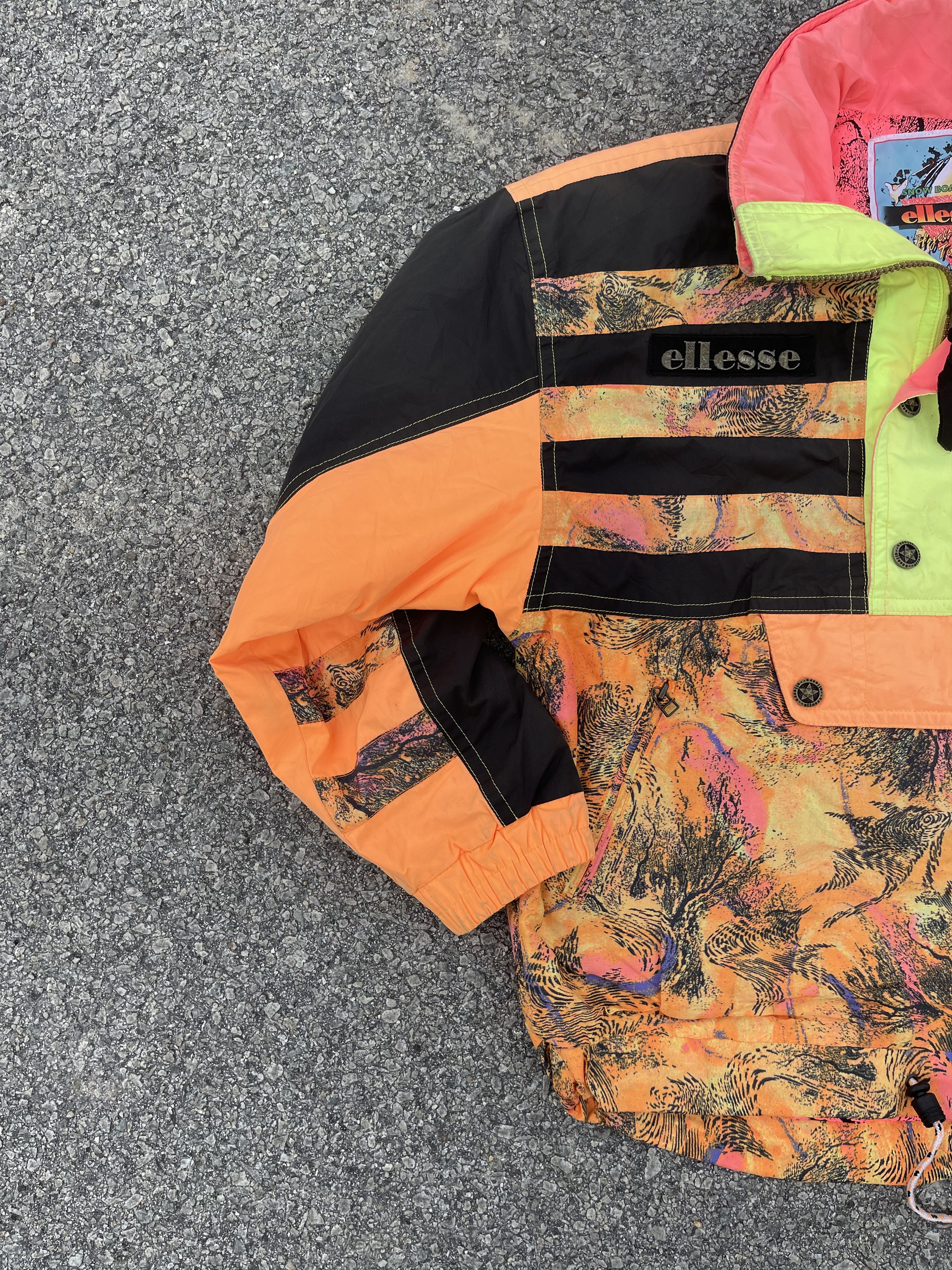 Ellesse Vtg Ellesse Sport World Tour Anorack Ski Jacket Size US L / EU 52-54 / 3 - 3 Thumbnail