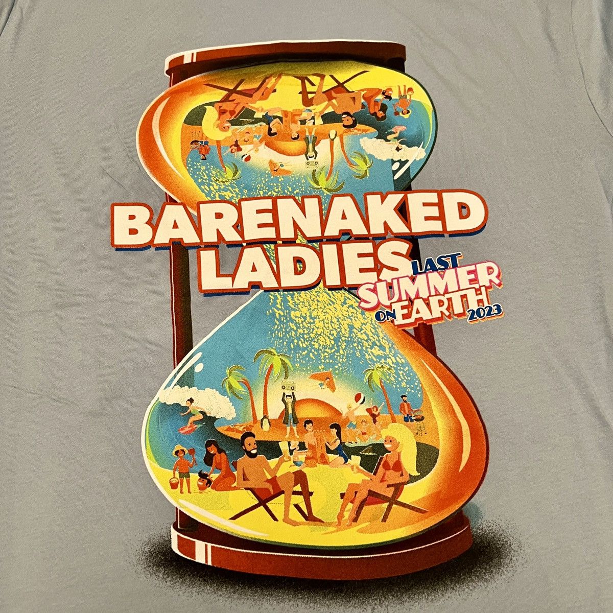 Canvas Barenaked Ladies 2023 Tour T-Shirt Last Summer On Earth Size US XXL / EU 58 / 5 - 1 Thumbnail