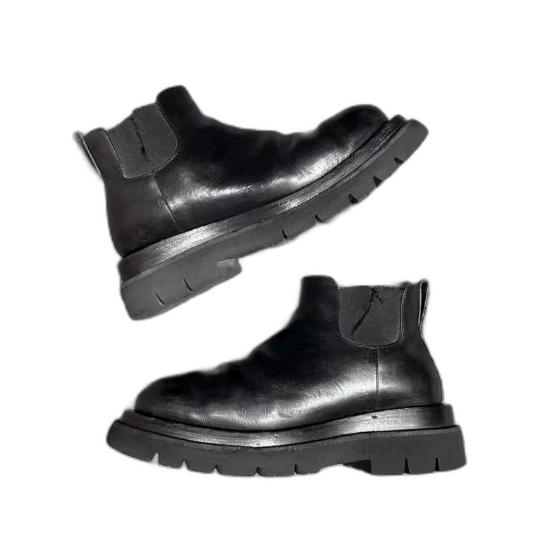 Bottega Veneta Bottega Veneta Black Ankle Chelsea Boots Size US 7.5 / EU 40-41 - 1 Thumbnail