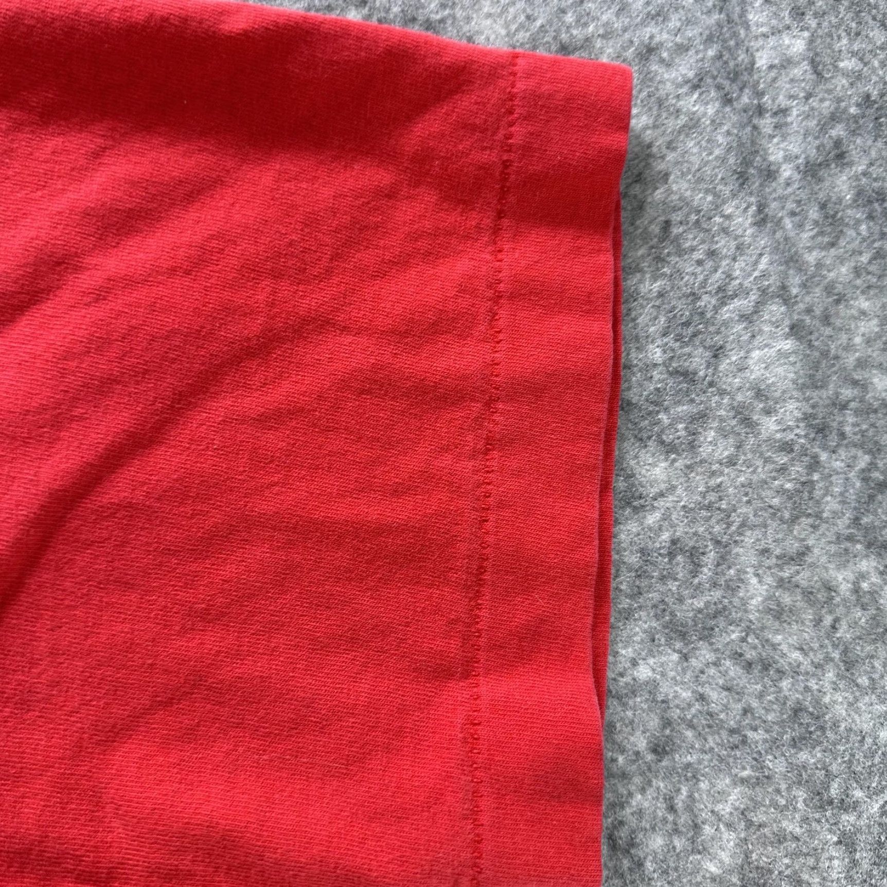 Fruit Of The Loom VINTAGE Quaker Walk To Fight Hunger Shirt Mens 2XL Red 1993 Promo Graphic 90s Size US XXL / EU 58 / 5 - 4 Thumbnail