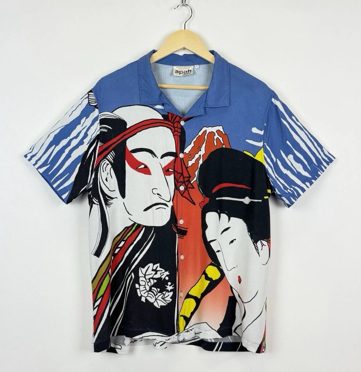 Other Apoh London Japanese Tradition Hawaiian Shirt Chinese Asian Size US L / EU 52-54 / 3 - 1 Thumbnail