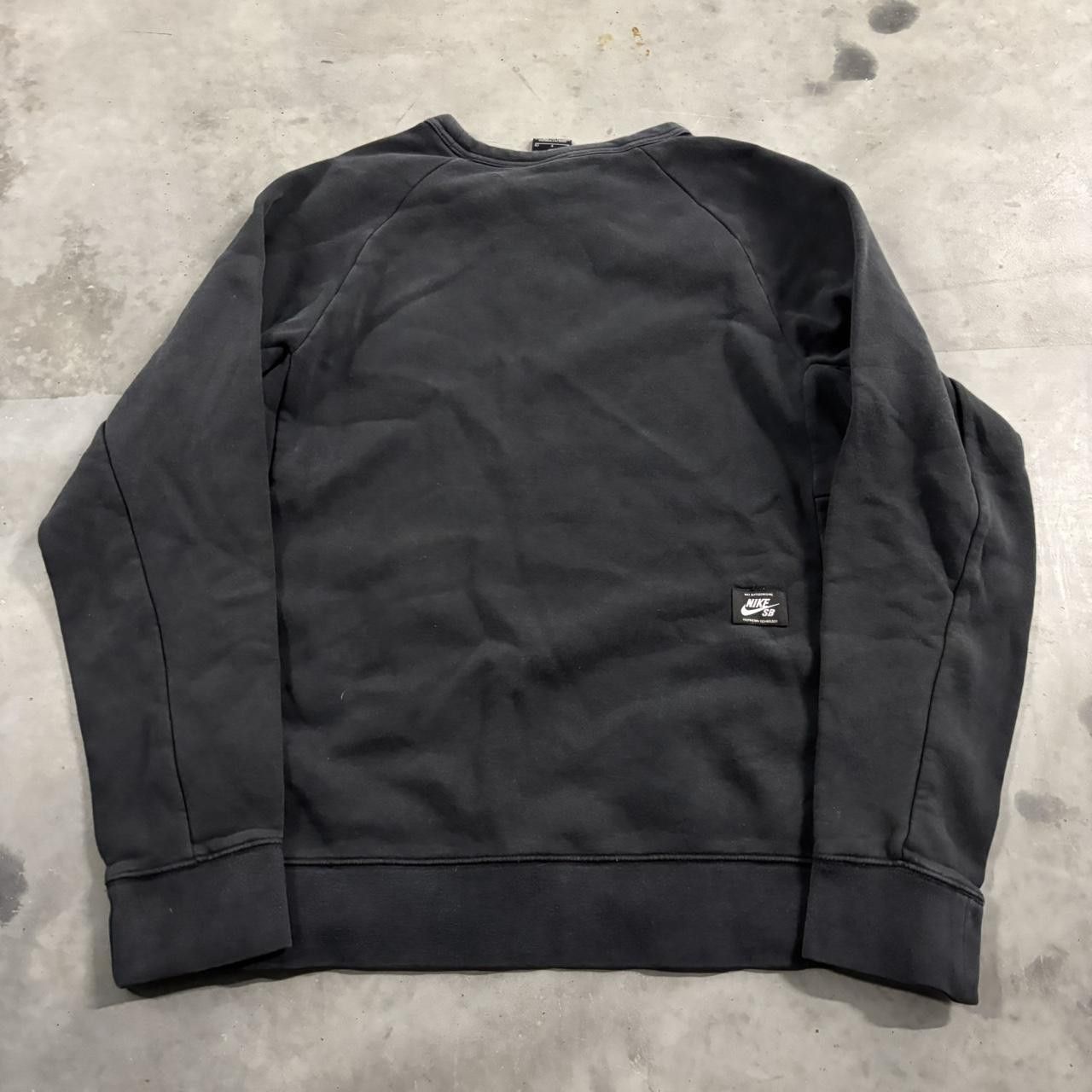 Nike Crazy Vintage Y2K/2000s Black Nike SB Streetwear Essential Sweatshirt! Size S Size US S / EU 44-46 / 1 - 6 Thumbnail